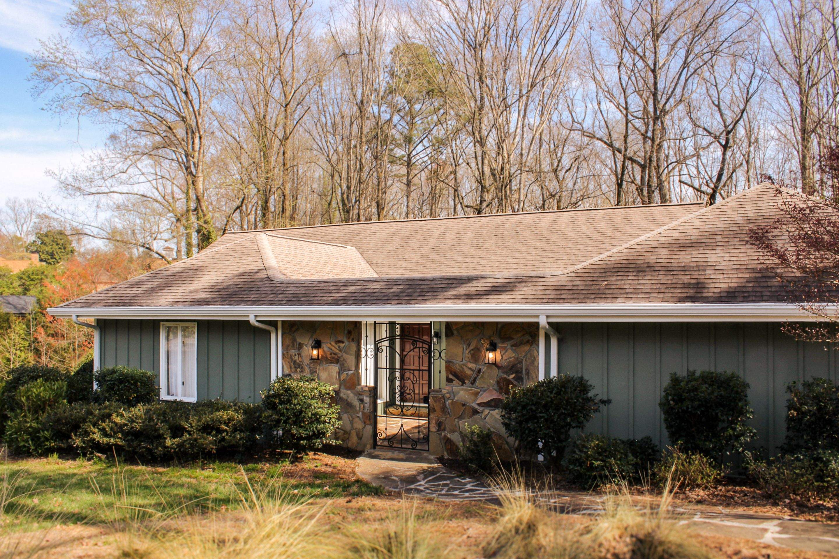 Siding, Gutter, and Replacement with Exterior Painting on 1974 Built Home in Roswell, GA by Nelson Exteriors 