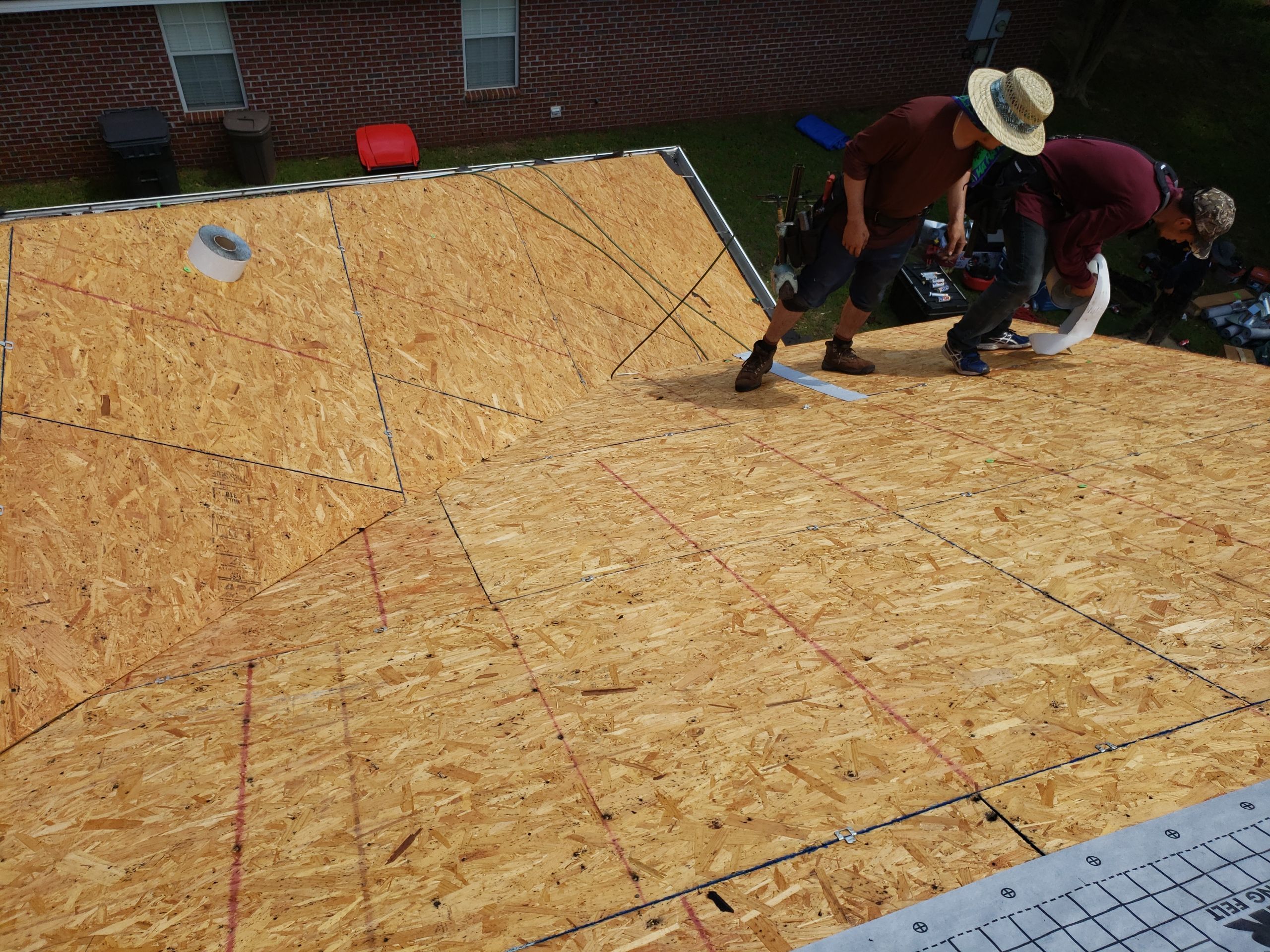 Residential Roofing Installation using Roof Replacement by American Roofing & Construction LLC