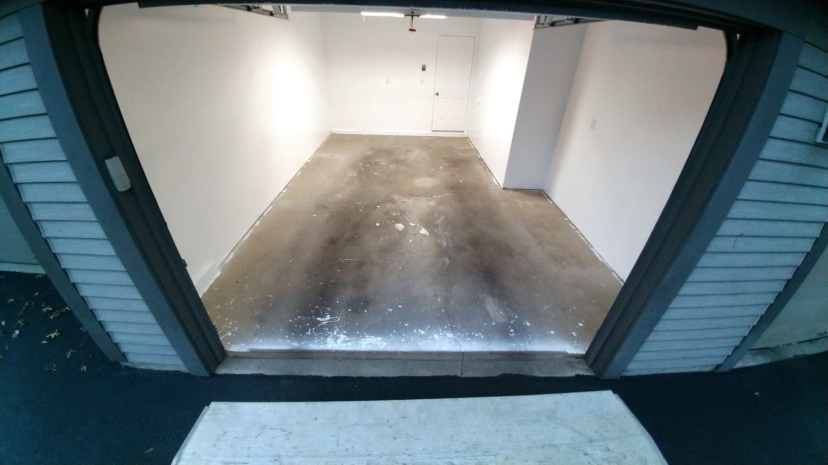 Single Car Garage in Smoke - Boardman, OH by Alexander Concrete Coatings