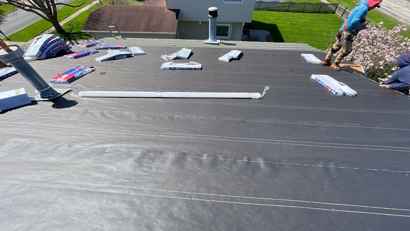 Residential Roofing Installation using GAF Timberline HDZ by Pro Home Services Inc