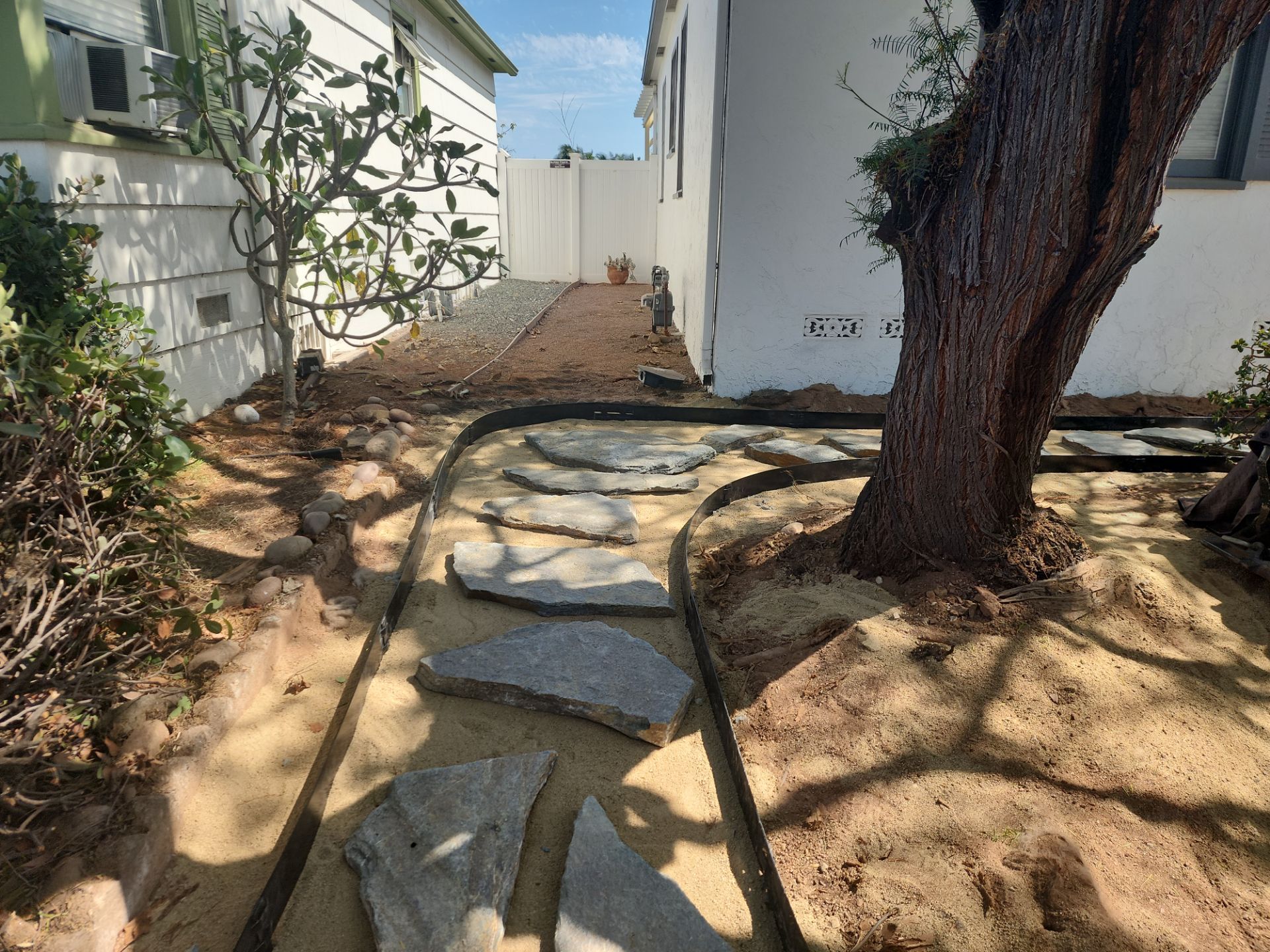 Xeriscape Transformation with River Rock and Irrigation in San Diego by Yard Techs
