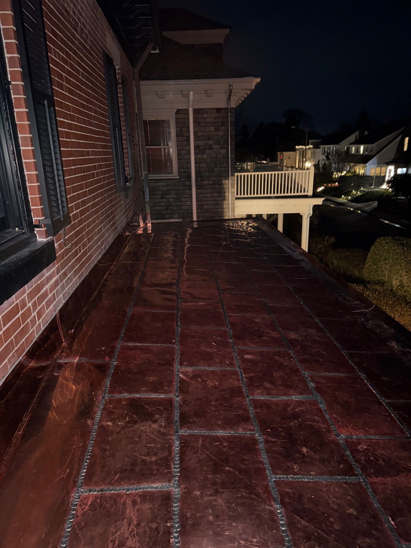 Flat Seam Copper Roof - Newport Residence by Rinaldi Brothers