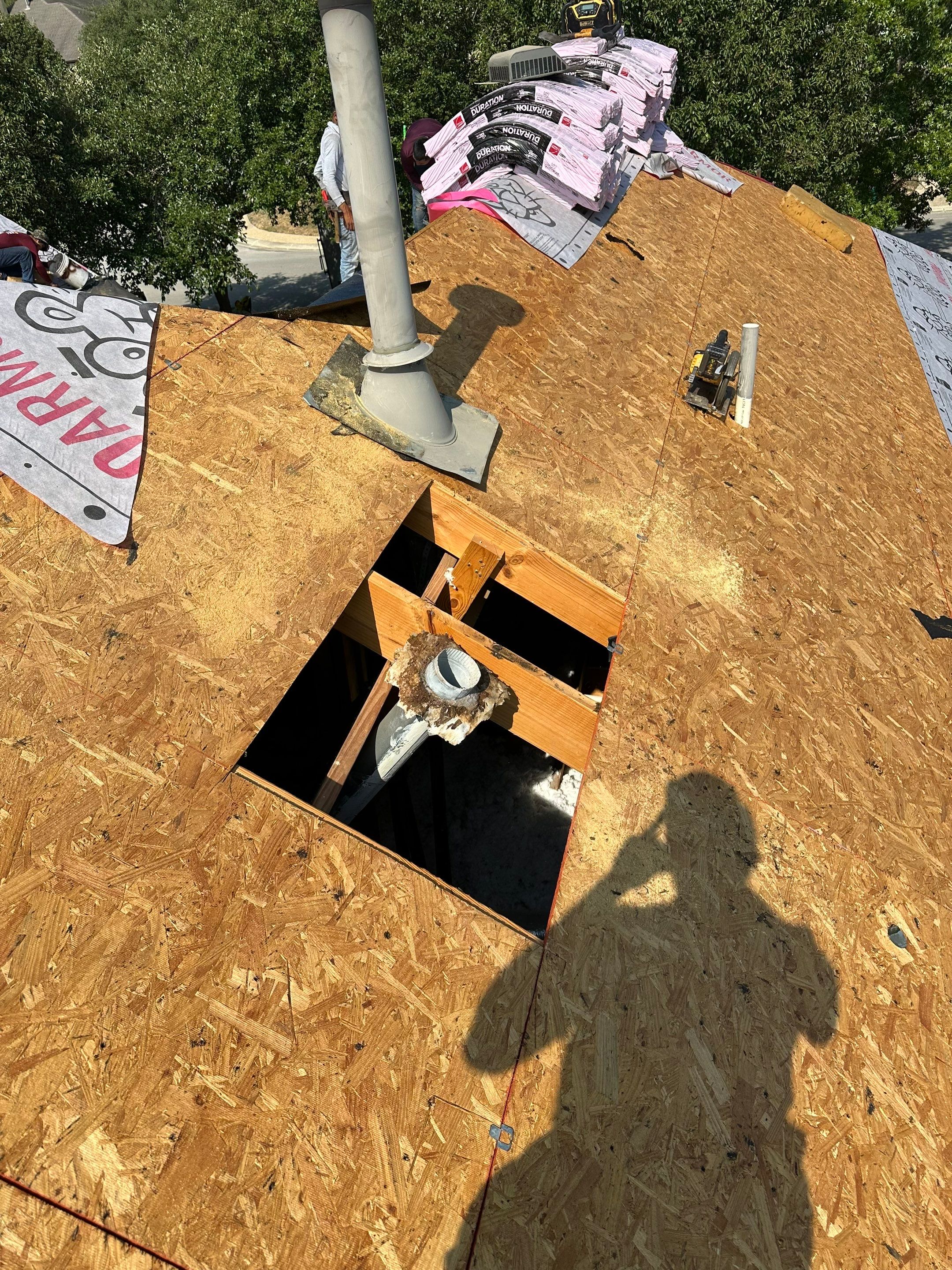 Residential Roof Replacement using Owens Corning Duration Designer 30 Year Laminate Shingle  by Premier Roofing and Contracting