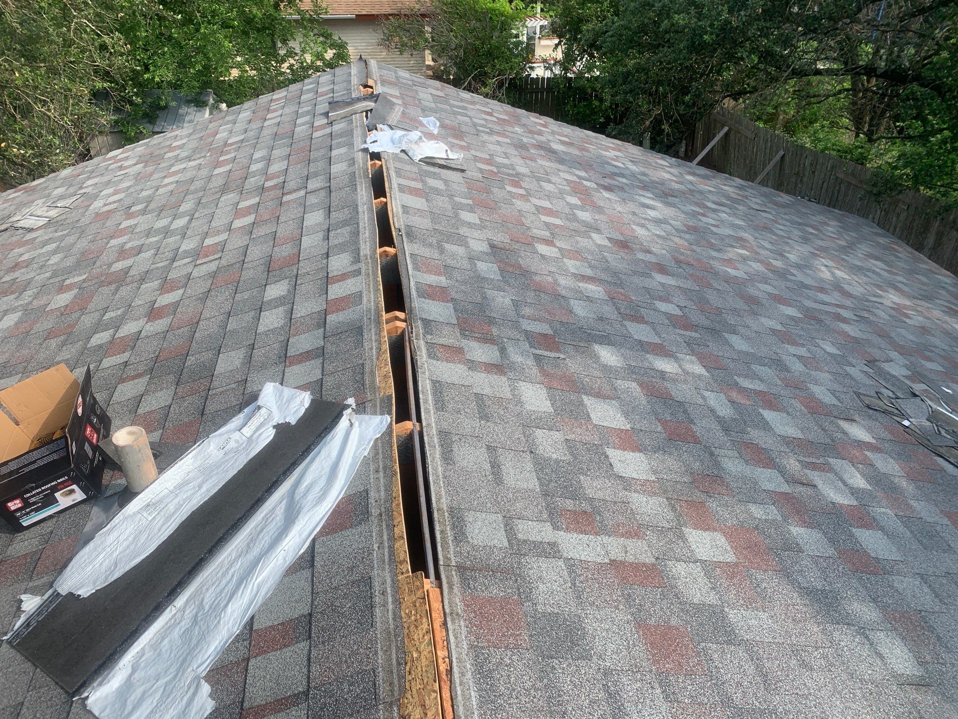 Full Residential Roof Replacement and OSB Decking Repair in Cedar Park by Caliber Restoration LLC