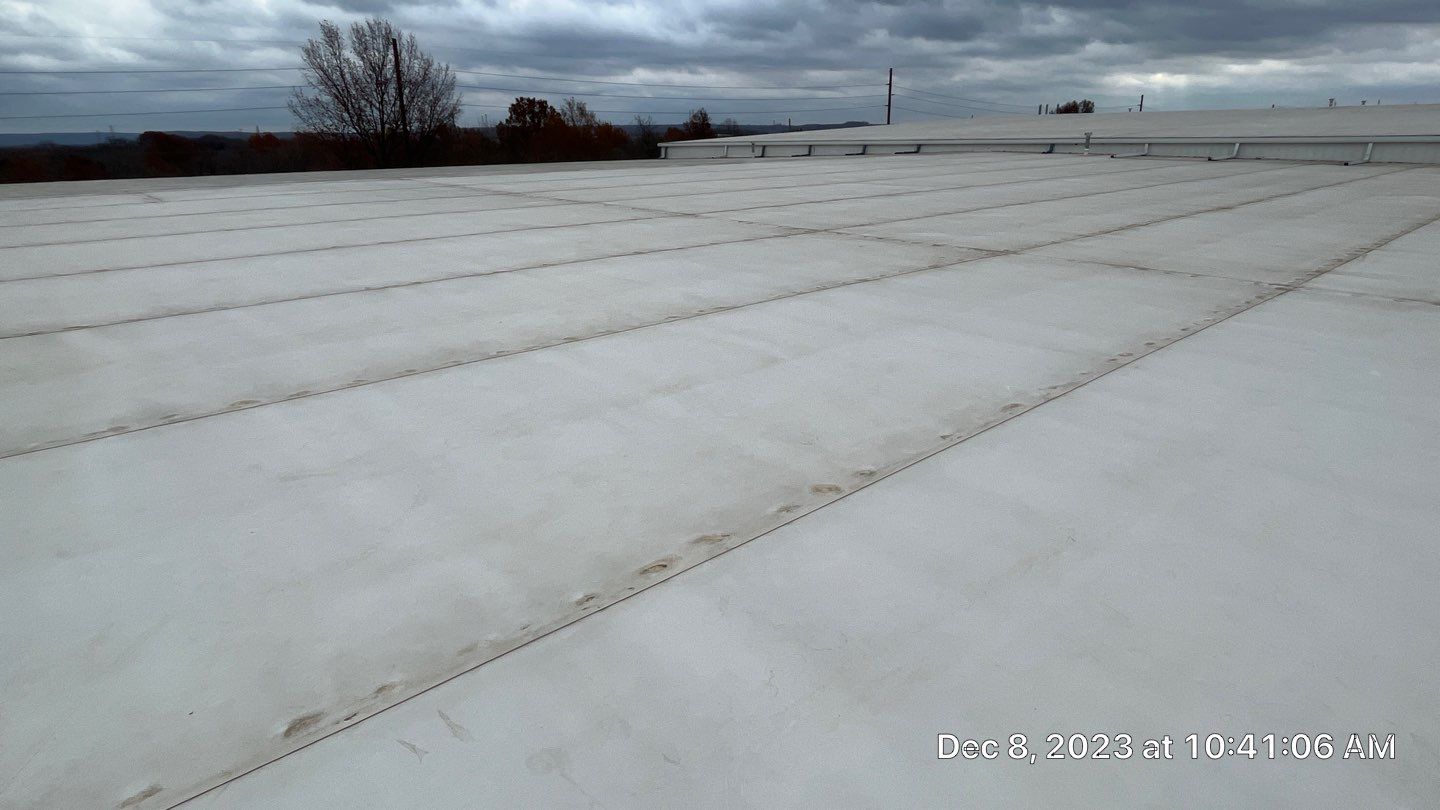 Project in Muskogee by Decor Roofing & Restoration