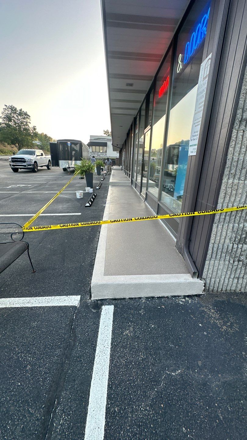 Sidewalk Project in McMurray by Floors in a Day, Inc