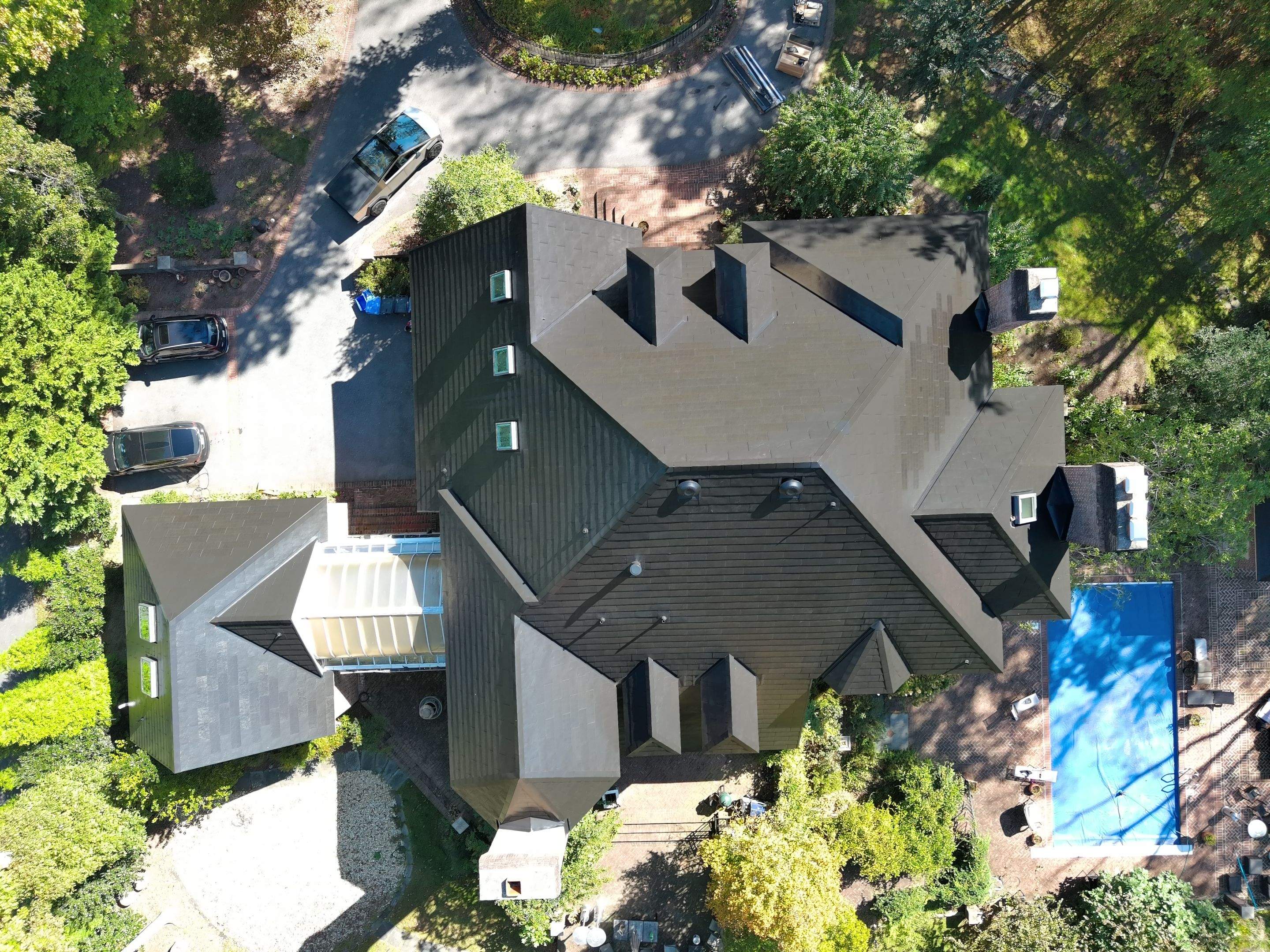Extravagant Tesla Solar Roof in Maryland by American Home Contractors