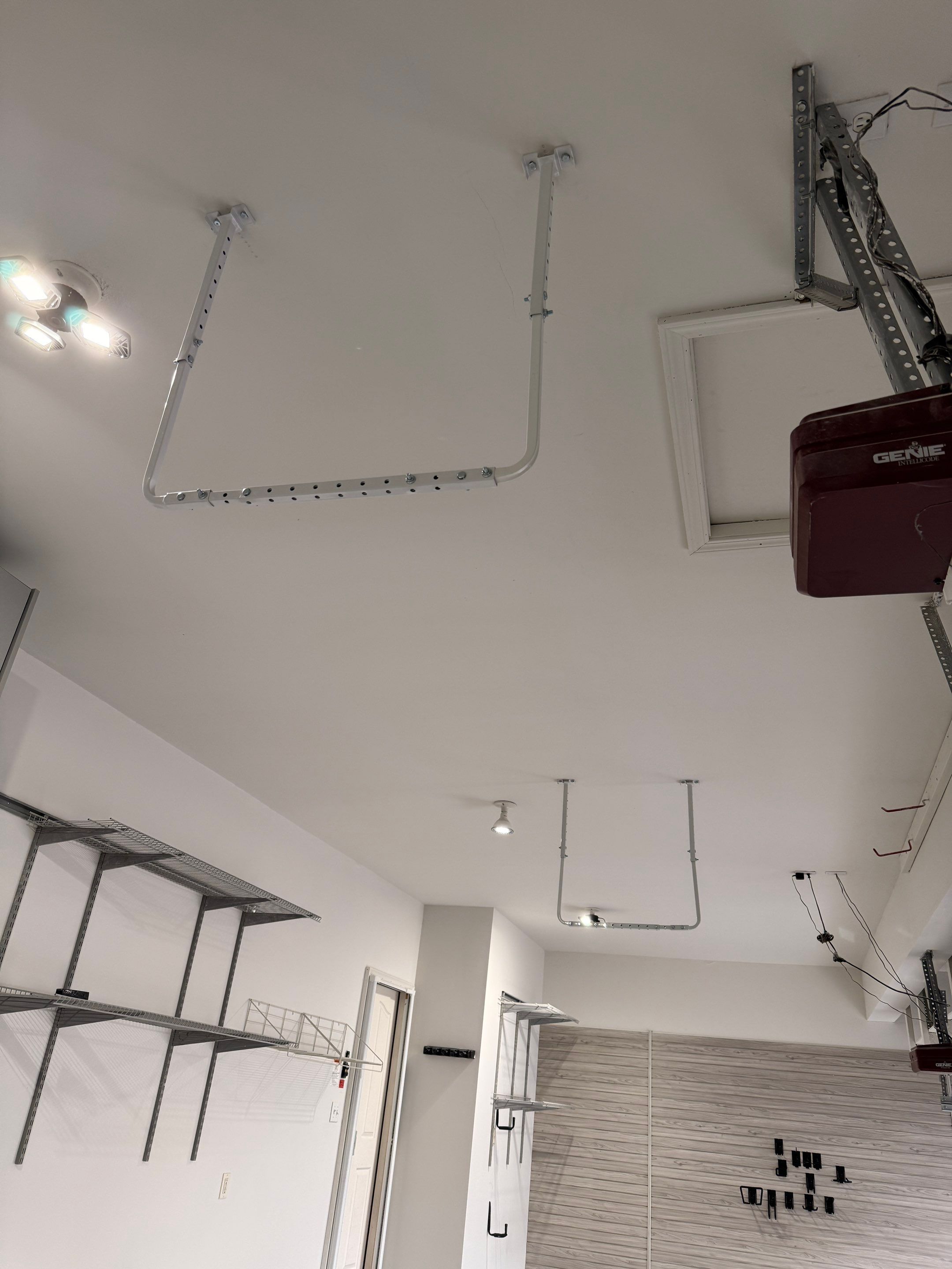 A Double Stack Cabinet System Is Also Possible! by Banner Garage