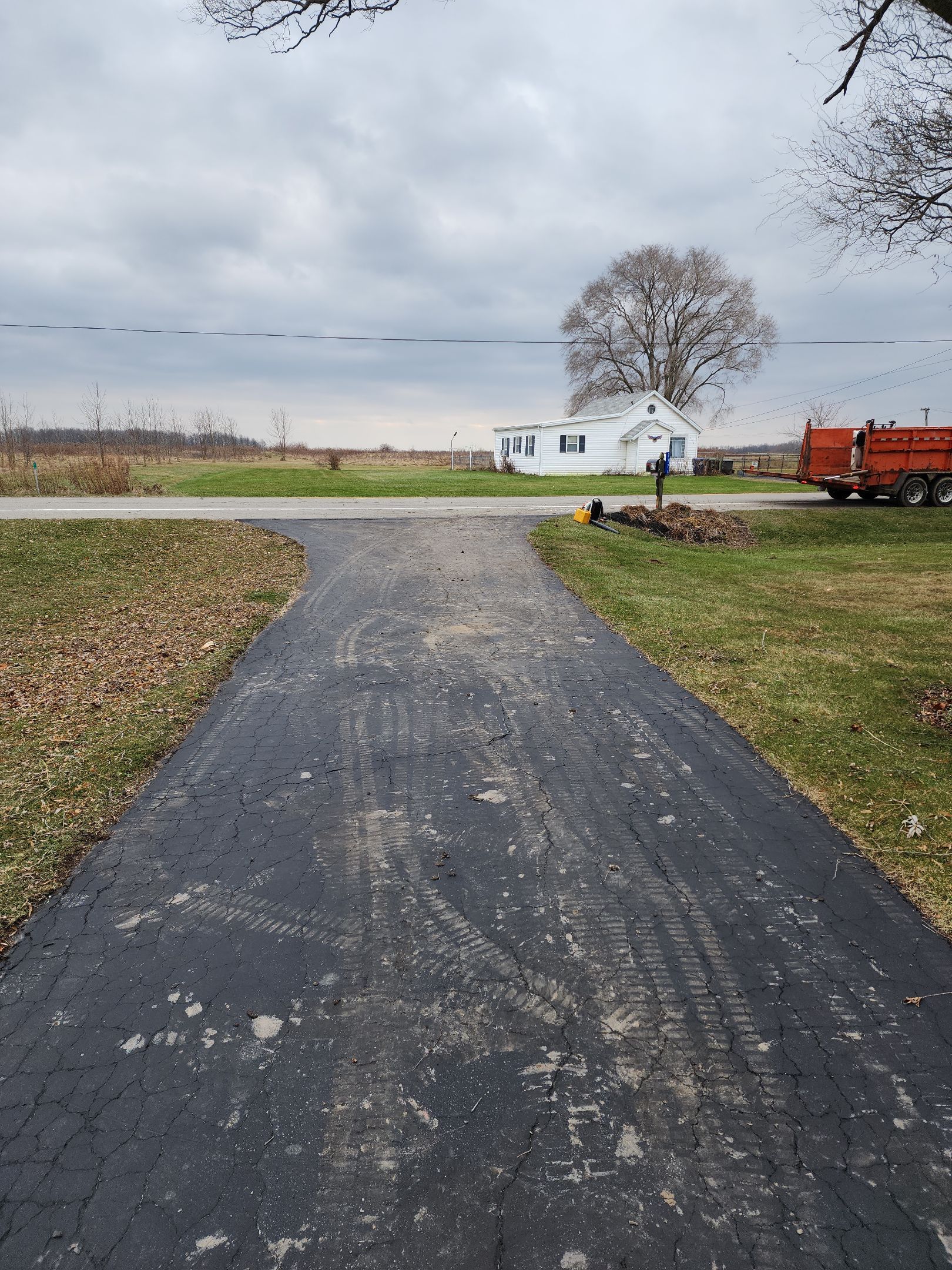Emergency Job: Clear driveway by Treeman Tom LLC