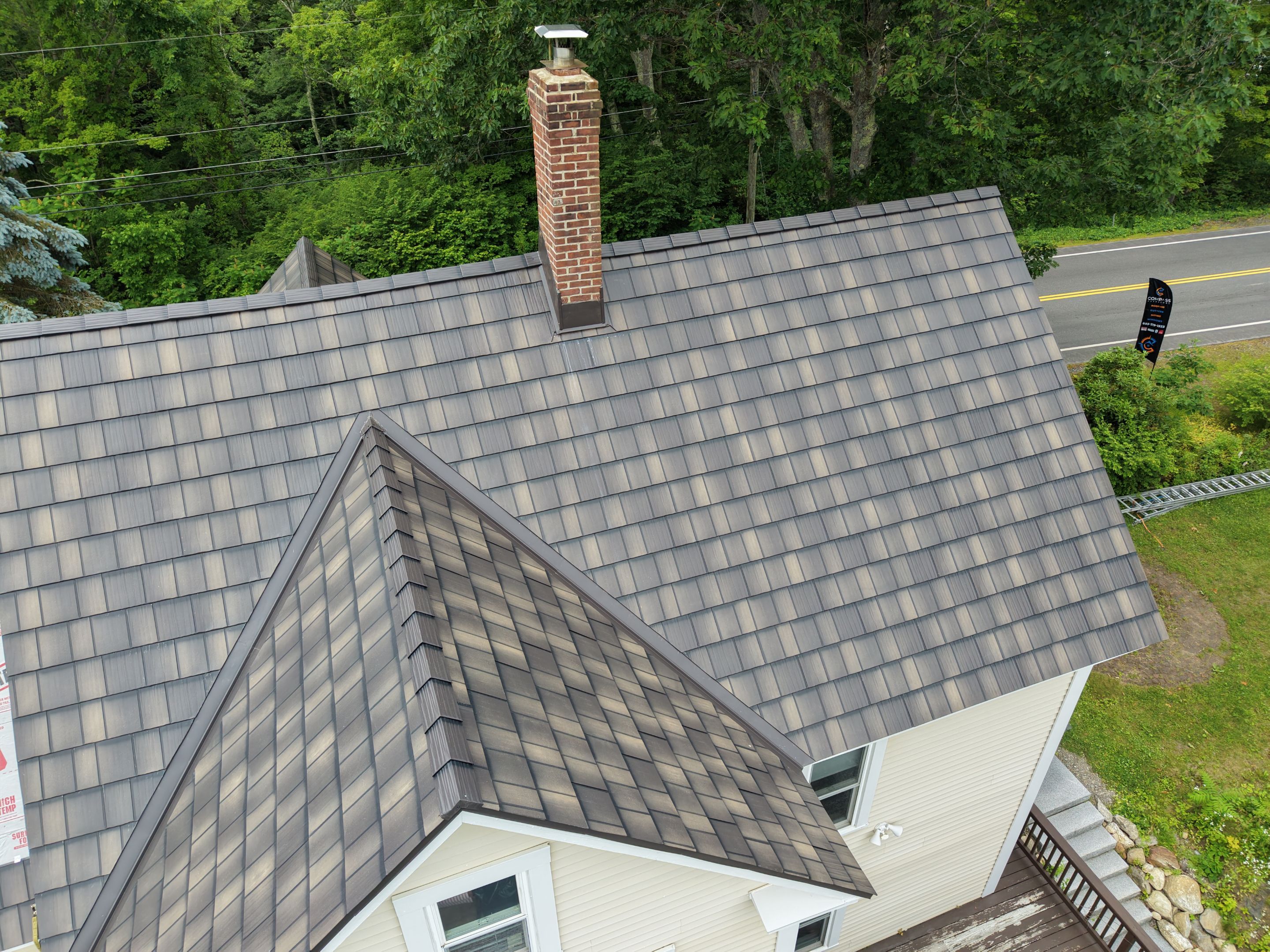 EDCO Metal Roof Installation in Chester, NH: A Long-Term Roofing Upgrade Built for New England Weather by Compass exteriors