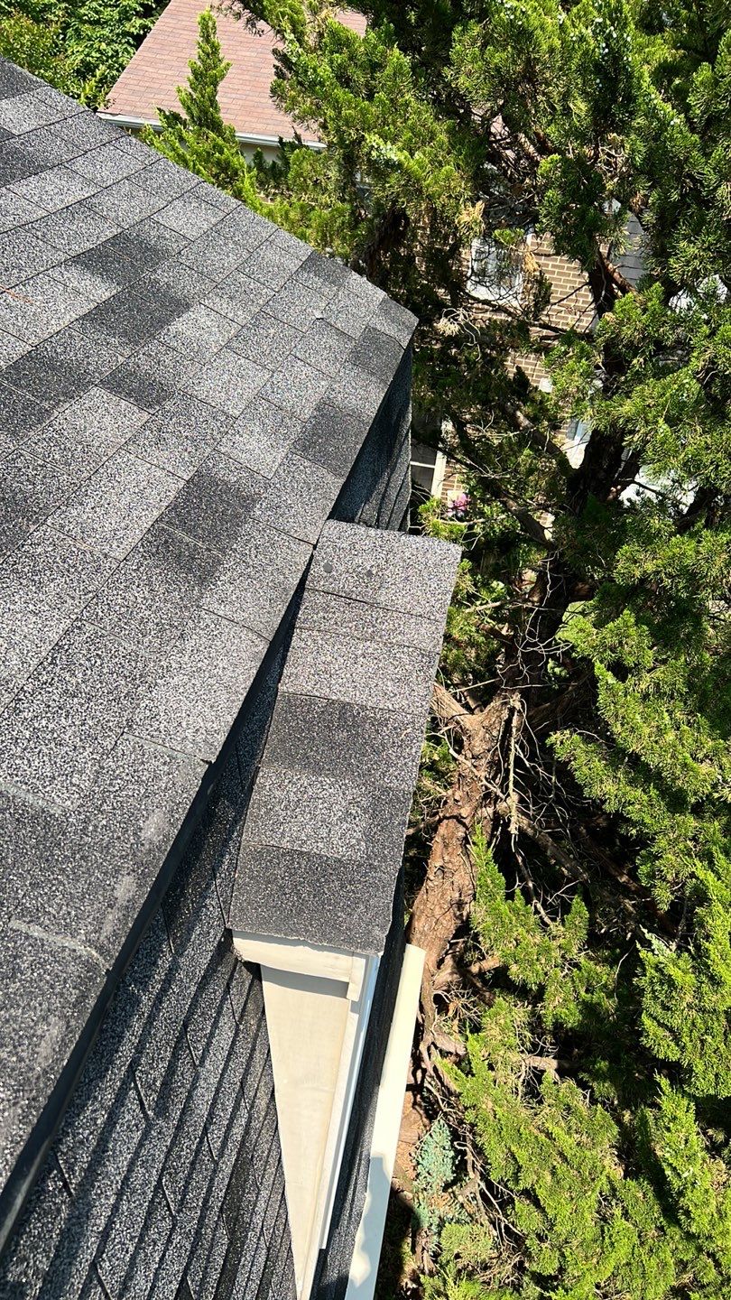 Reston: CertainTeed Landmark Pro Architectural Shingles in Max Def Moire Black by RM Banning, Inc.