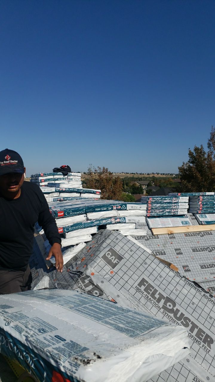 Residential Roofing Installation using GAF Glenwood Premium Shingle by The Roof Doctor