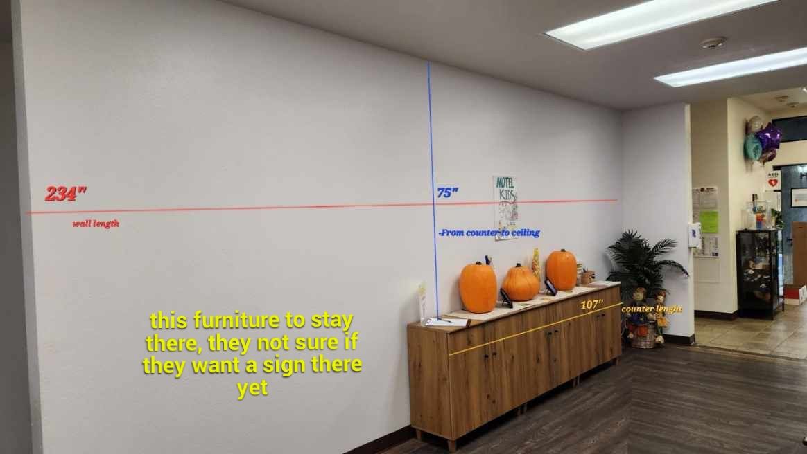 Project in Laguna Niguel by Golden State Signs