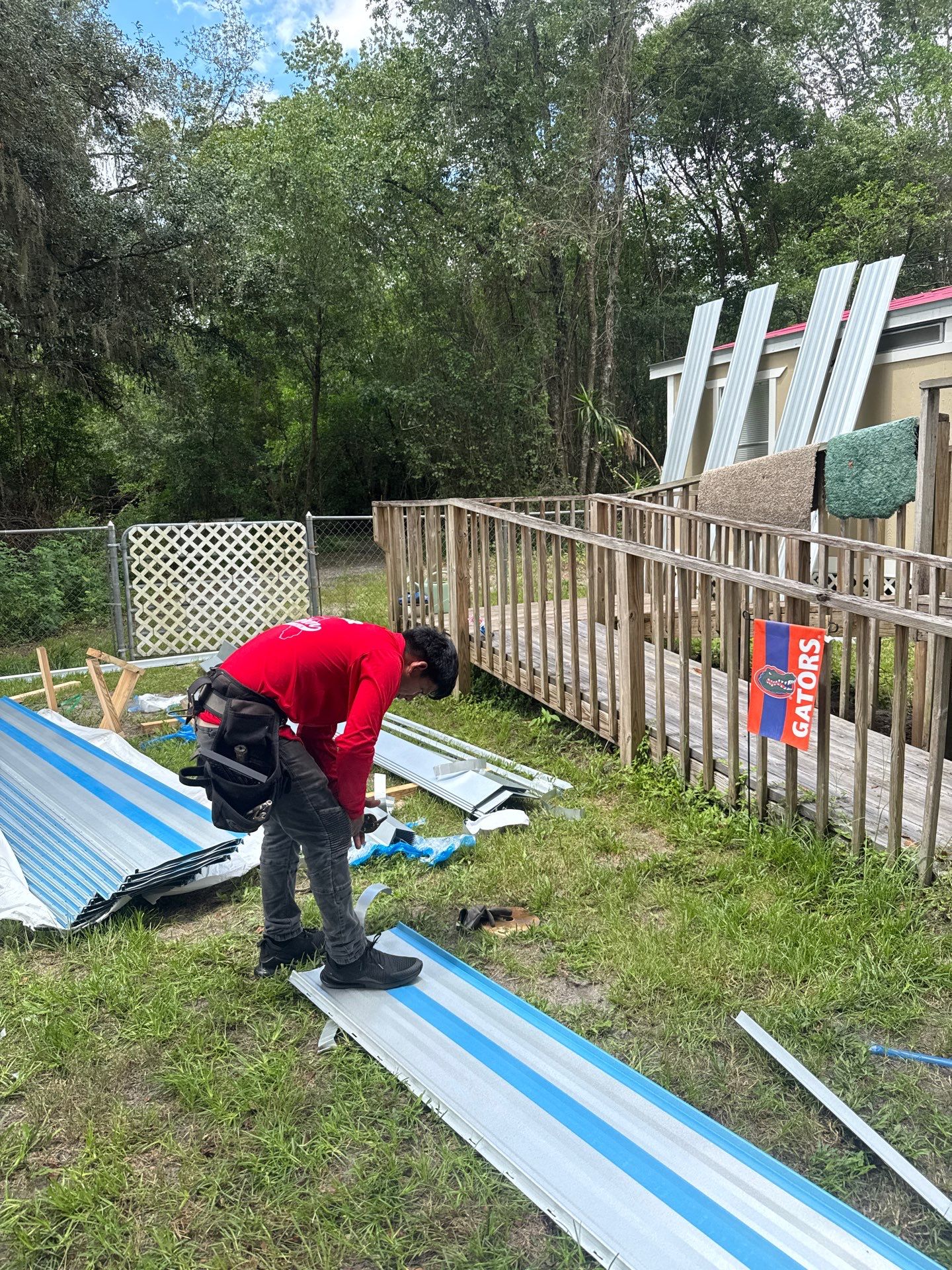 Metal Roofing in Hampton, Florida by Brehm Roofing
