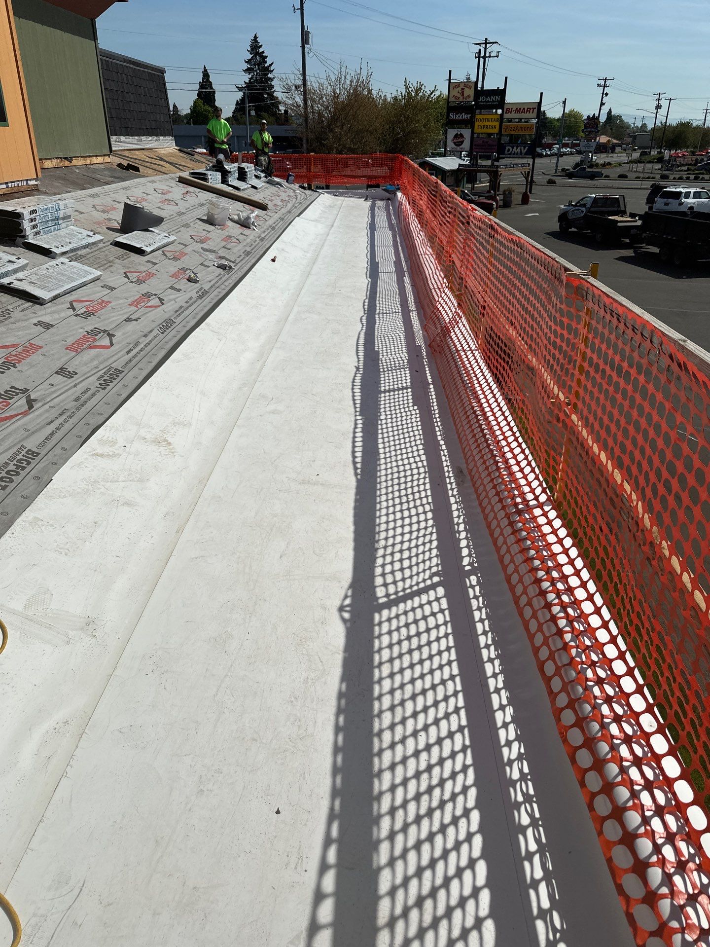 Sizzler Albany Oregon Roof Replacement  by Orezona Building & Roofing Company, Inc.