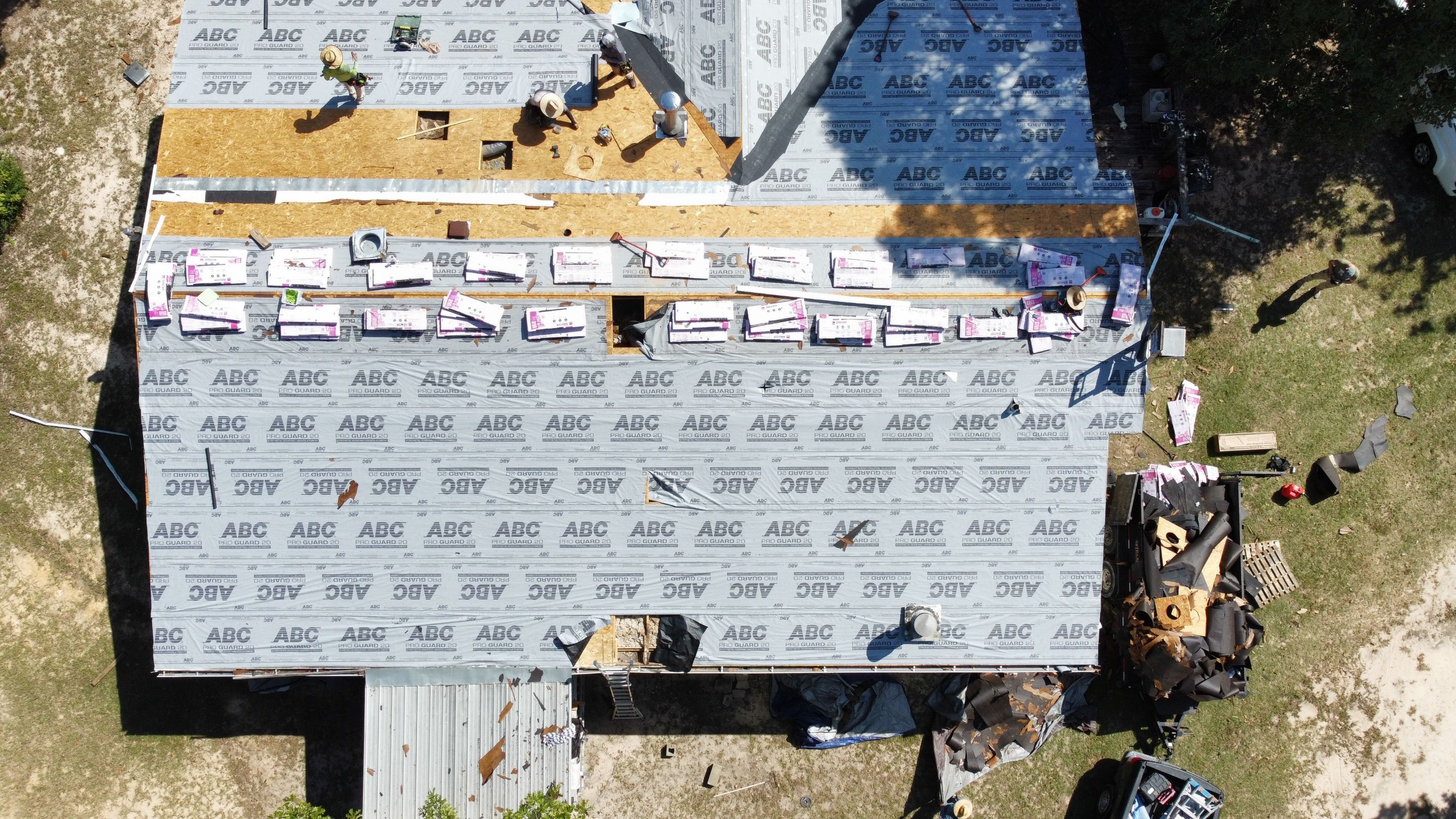 Project in Conroe by Roof Guard And Construction
