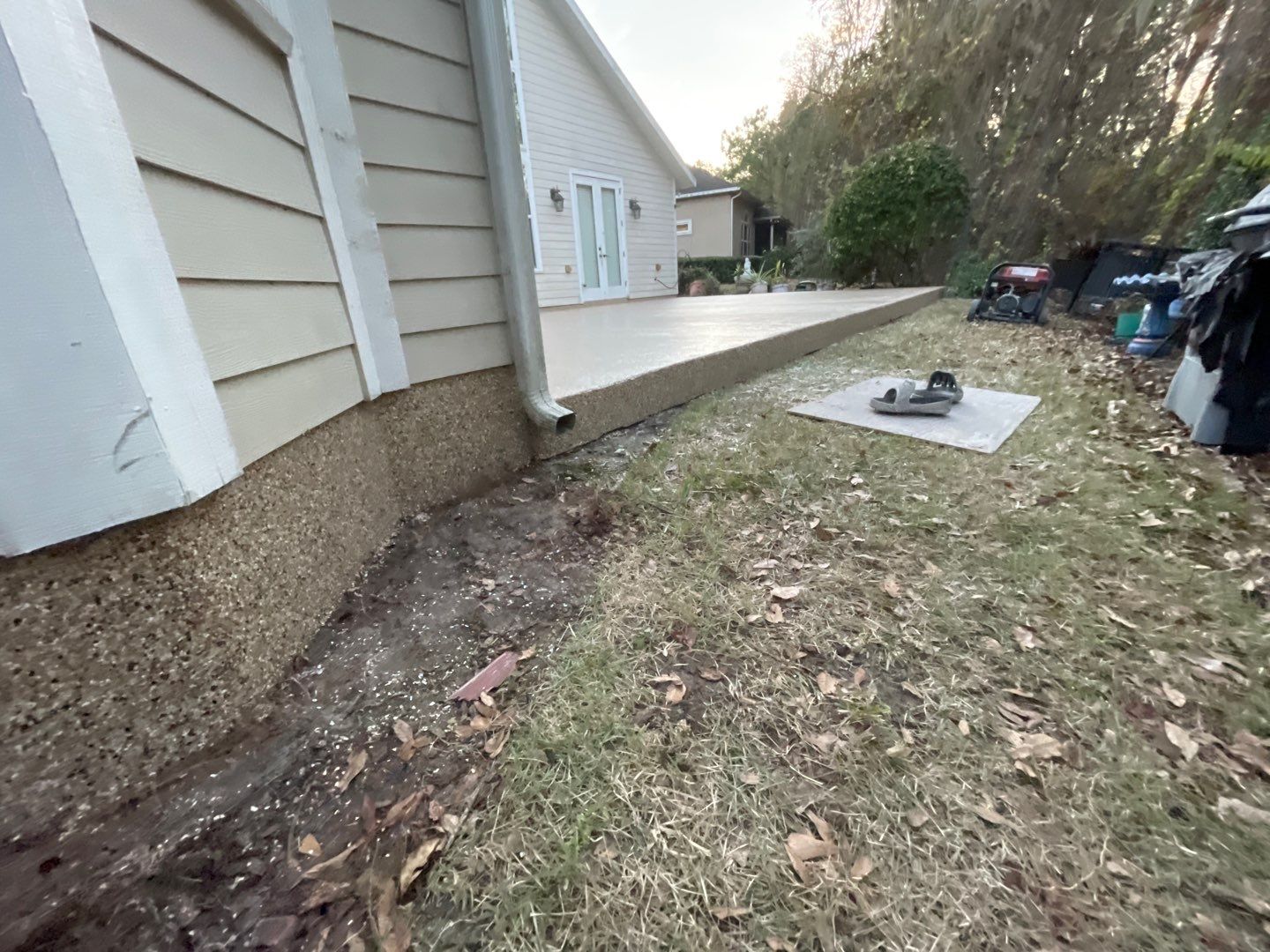 Patio  in Gainesville, FL in Sandstone by Cross Creek Concrete Coatings