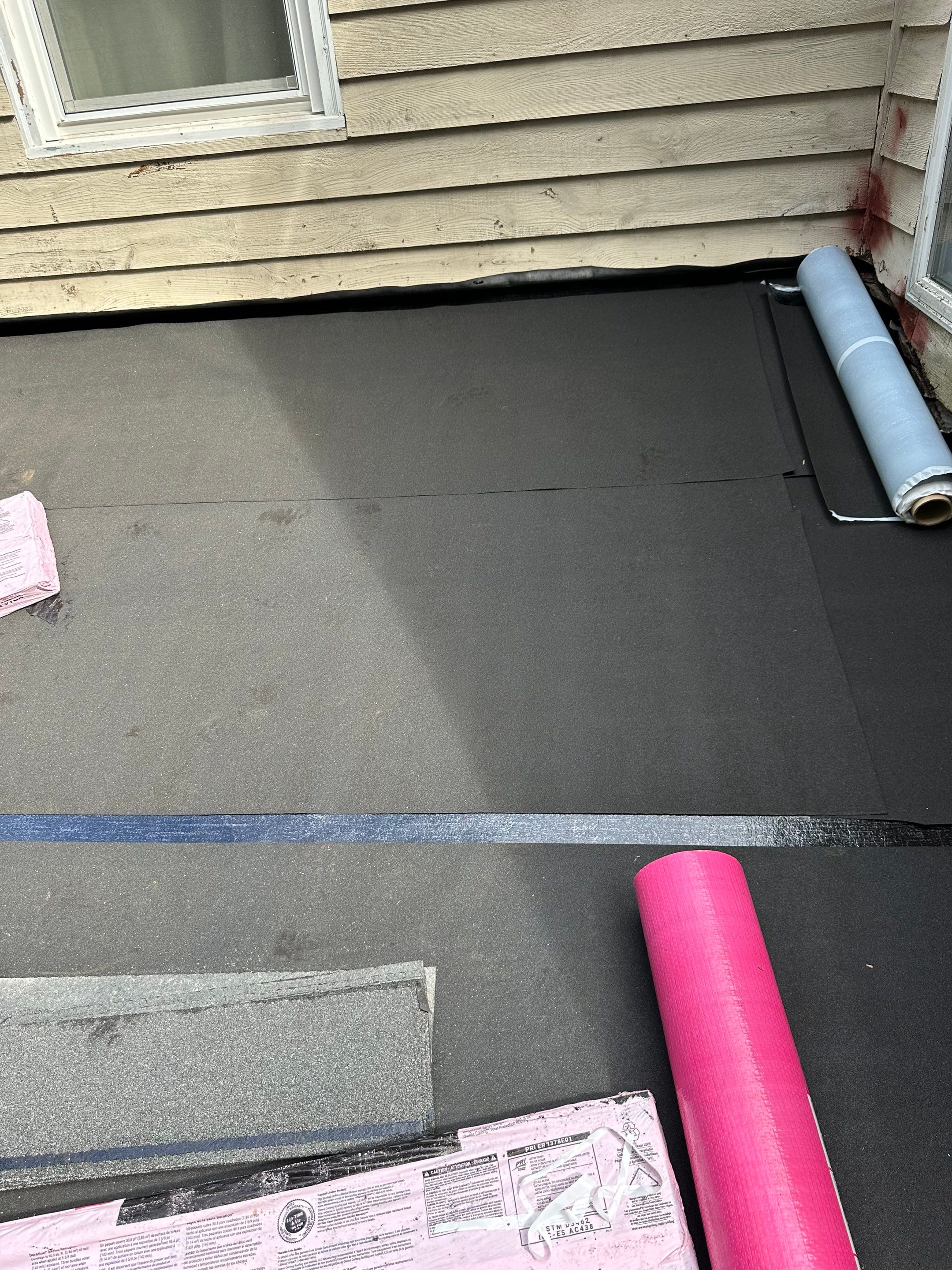 Residential Roofing Installation using Owens Corning Duration Onyx Black by A Plus Exterior