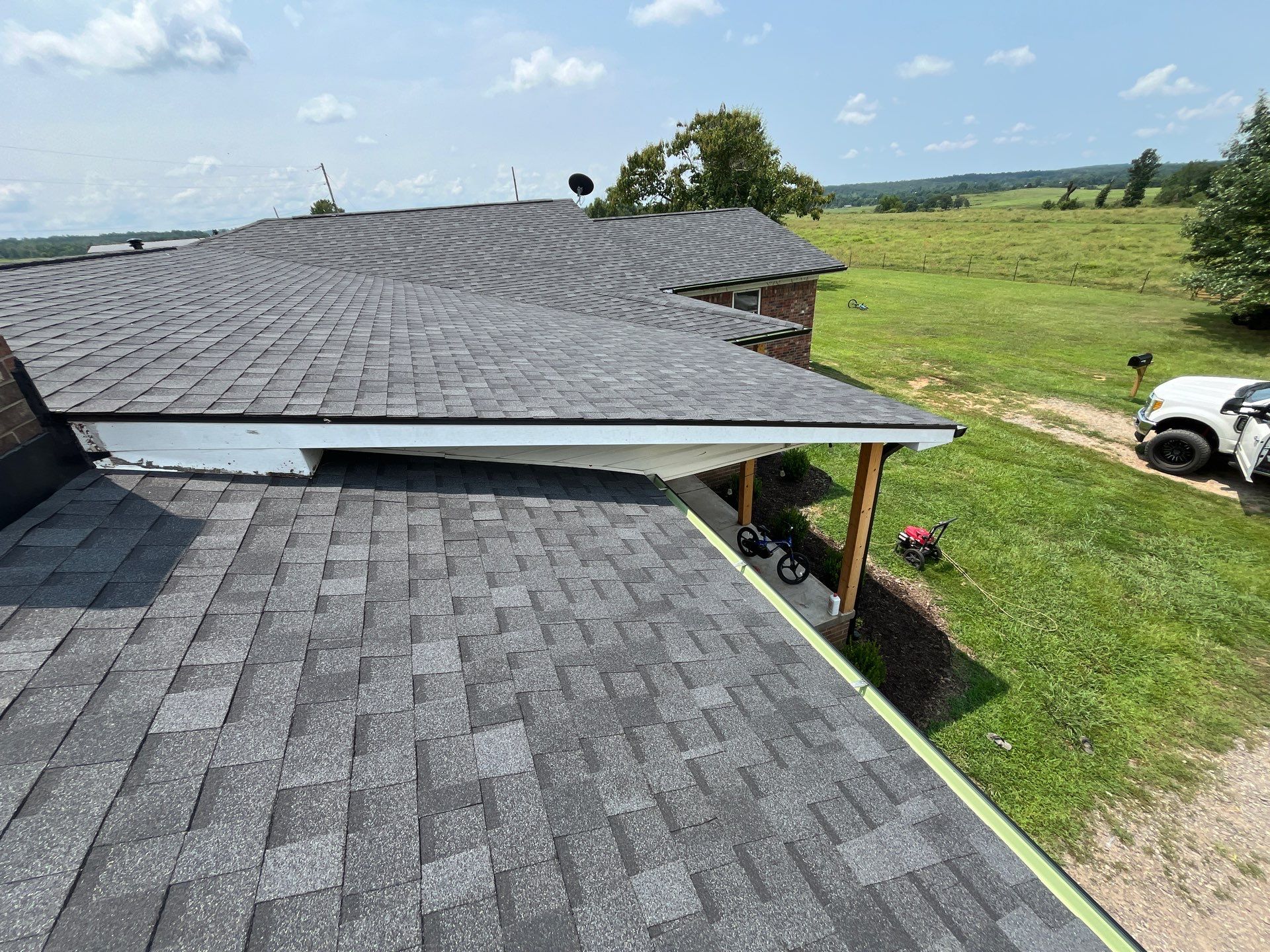 Residential Roof Replacement - Atlas Pinnacle Pristine w/ Scotchguard - Color Black Shadow  by Titan Commercial & Residential Roofing 