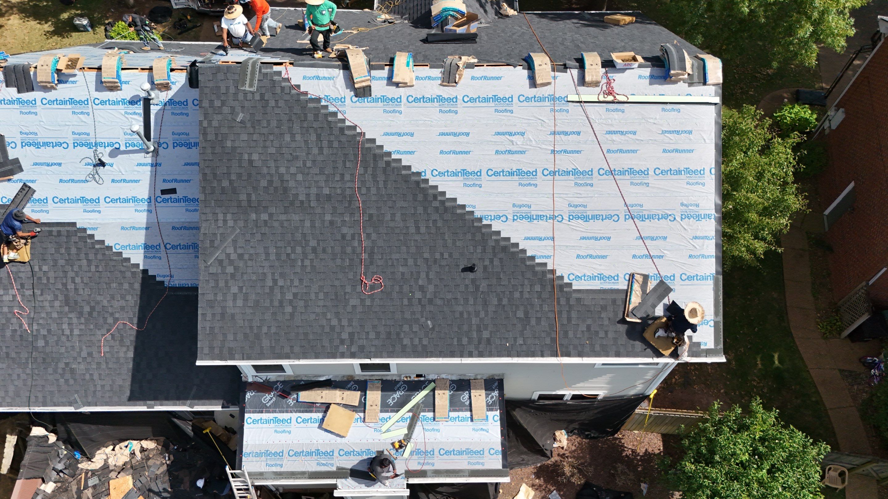 Charcoal Black Re-Roof by Royal House LLC