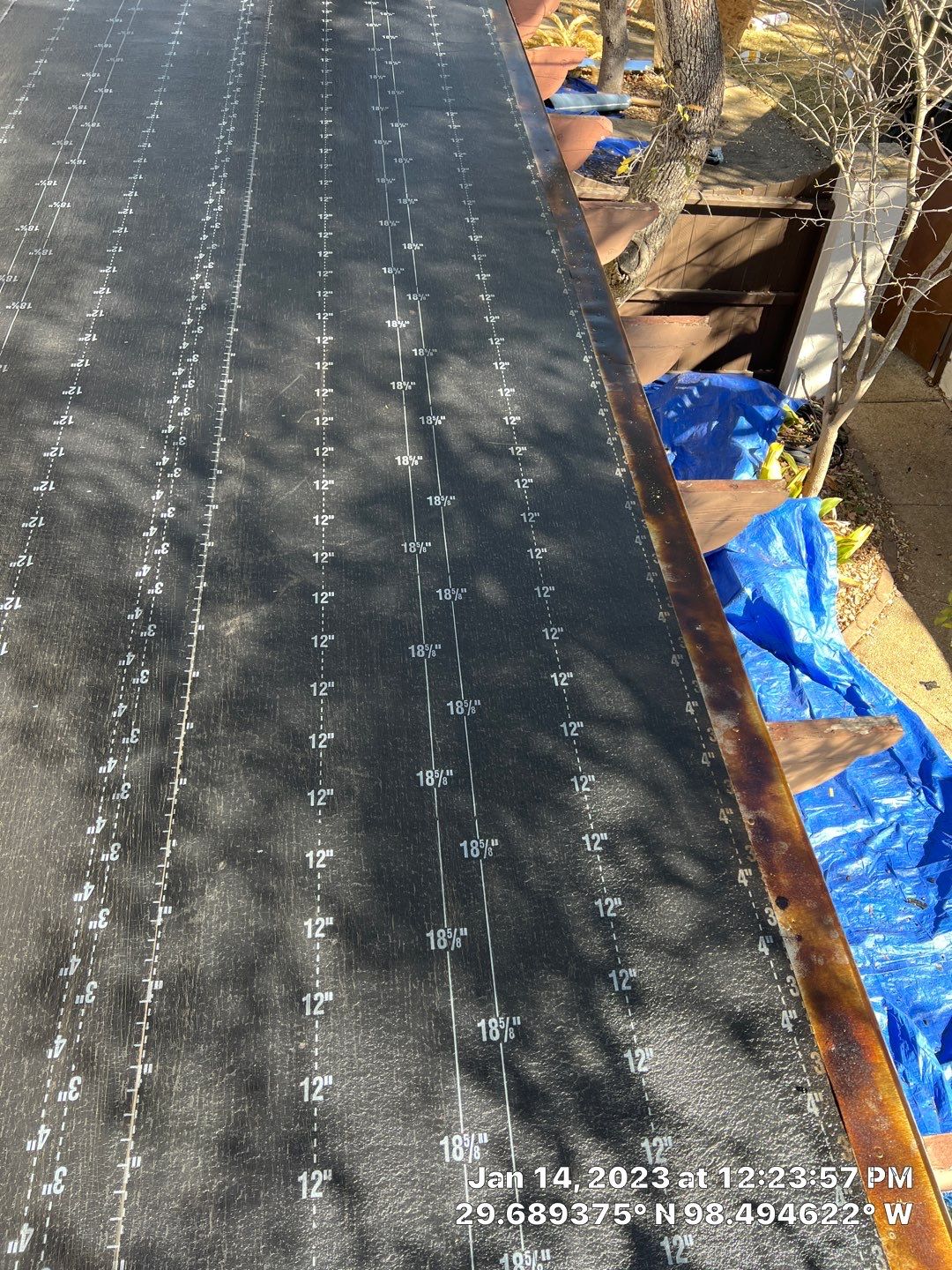 Residential Flat Roof Replacement using Mulehide Modified Bitumen Roofing by Premier Roofing and Contracting