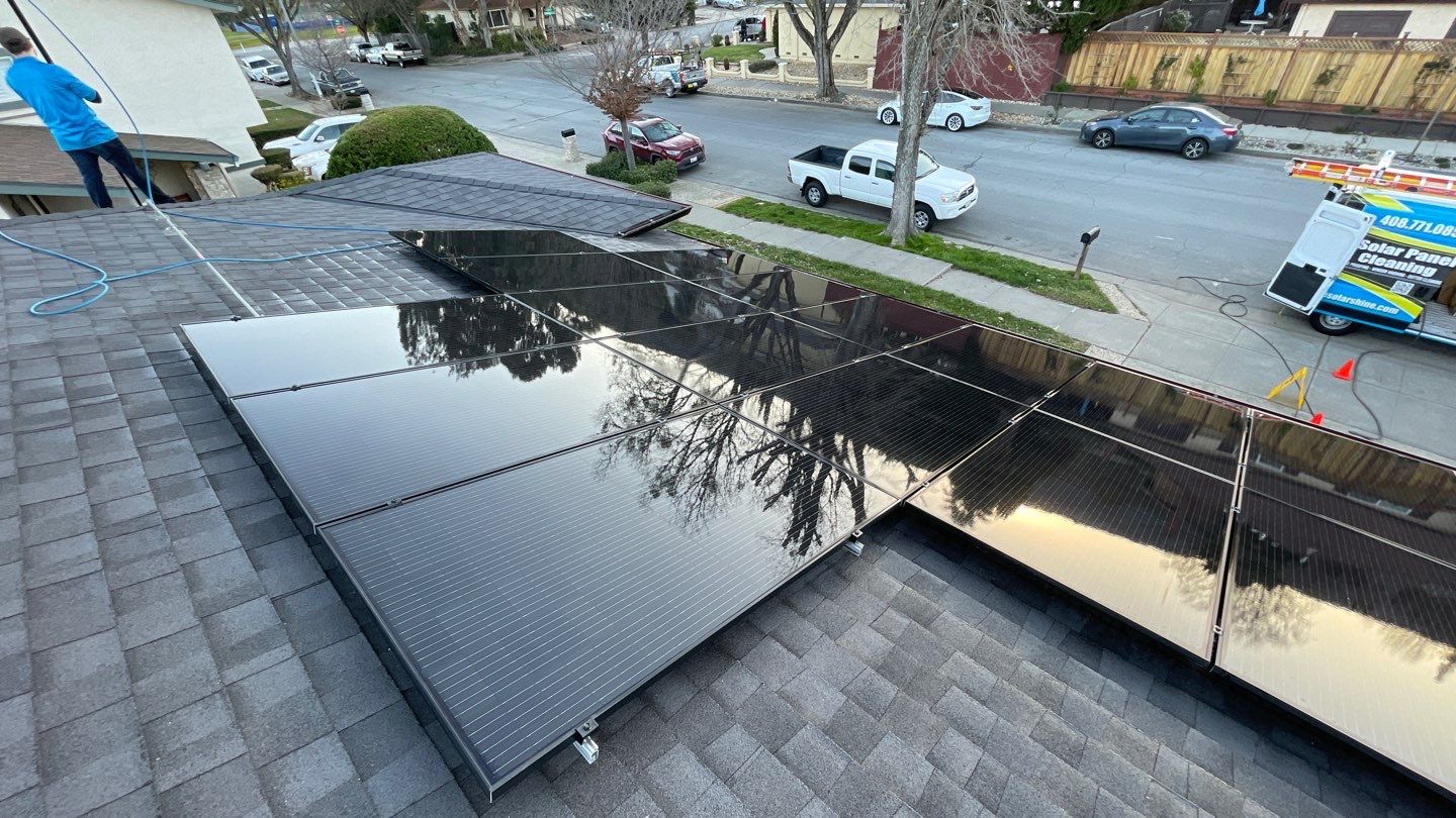 Gilroy Solar Panel Cleaning by All One Solar Shine