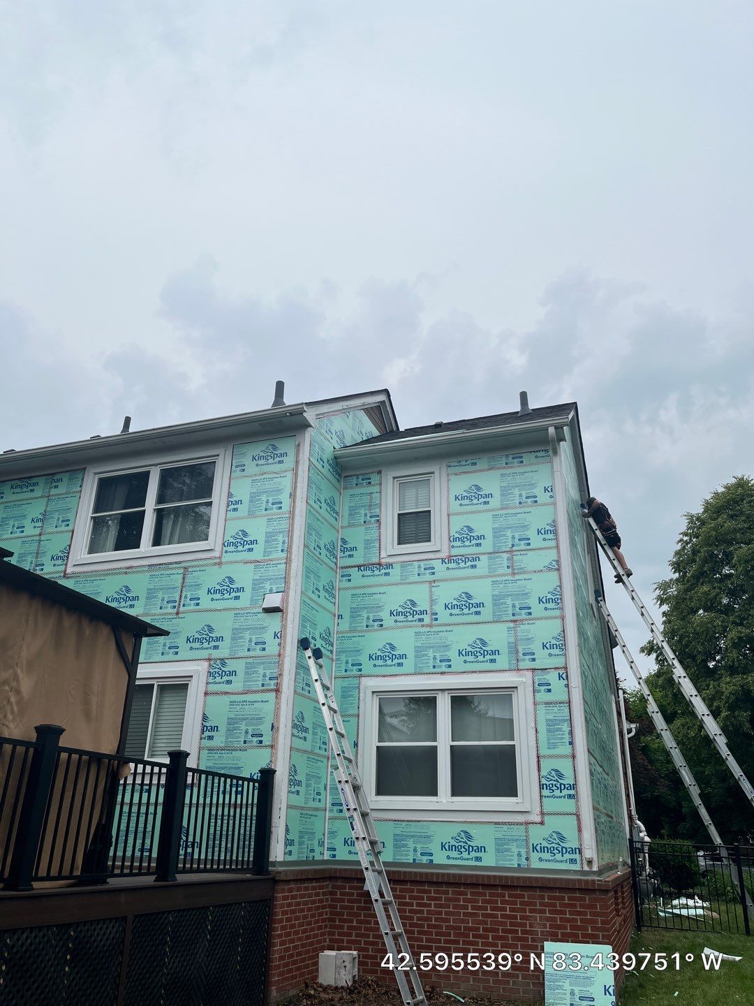 Siding Replacement using Ascend by 180 Contractors