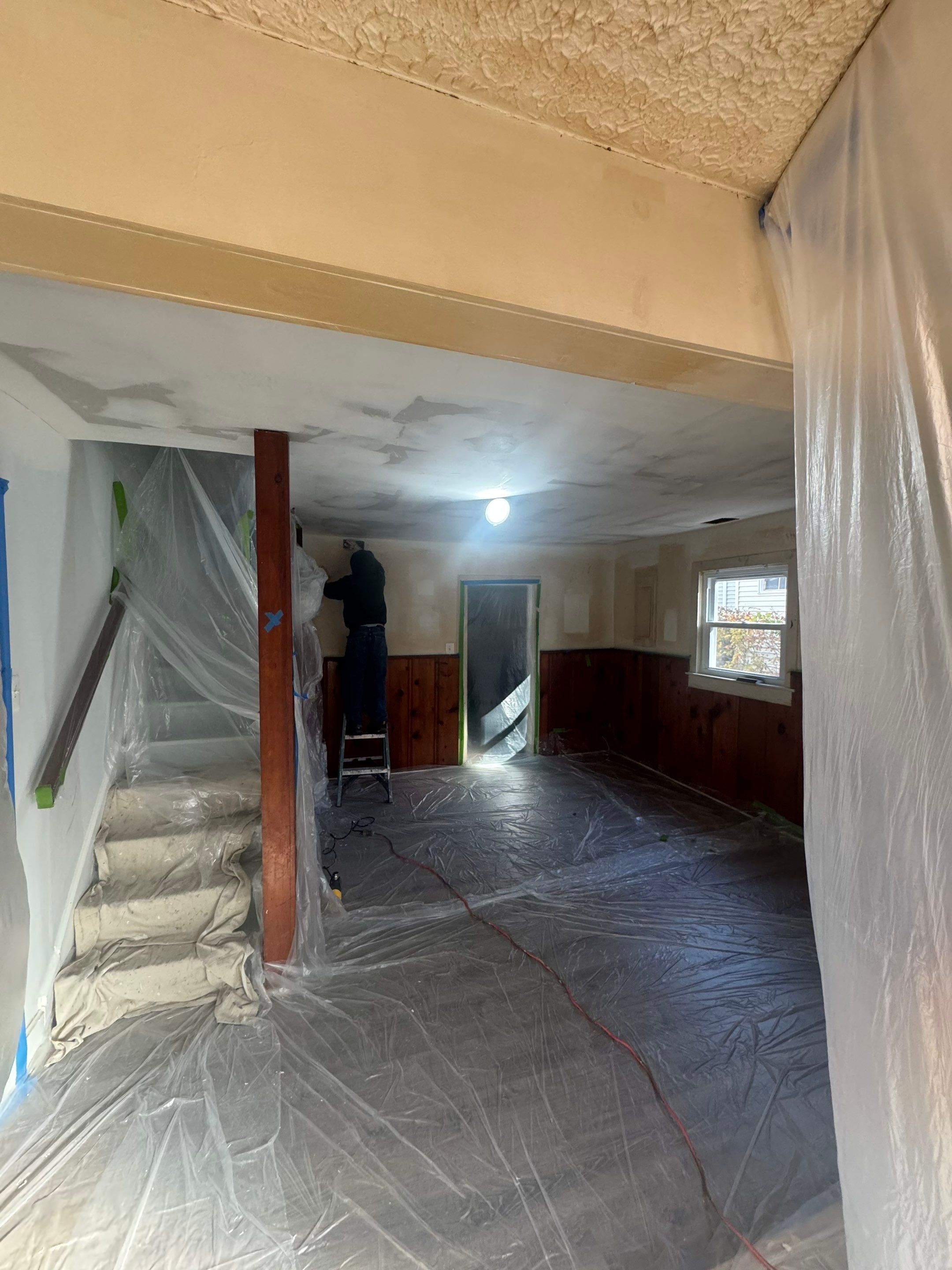 Kitchen and living area remodel by Window Depot of Annapolis