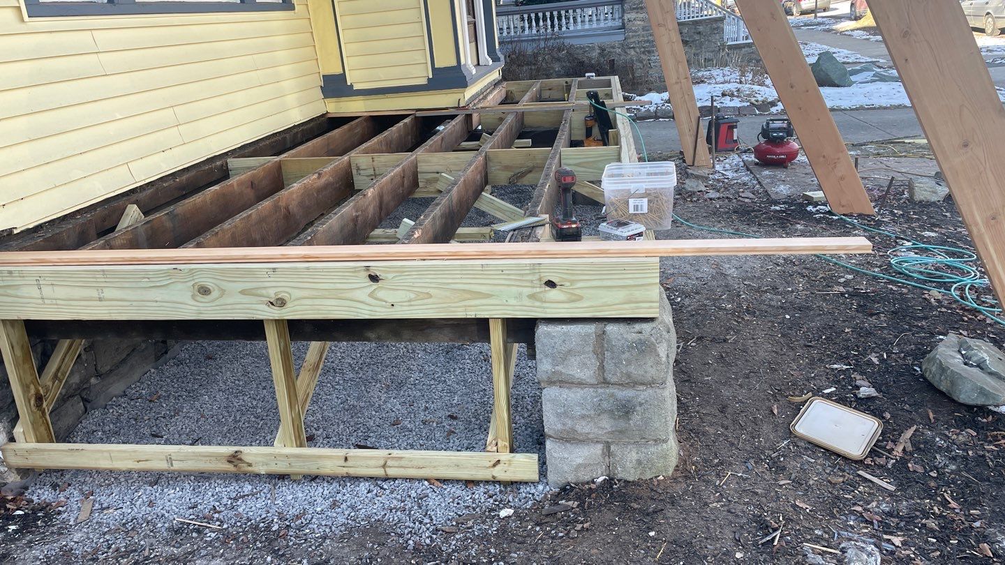 Porch by Ivy Lea Construction