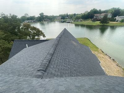 Roof Replacement using CertainTeed Landmark