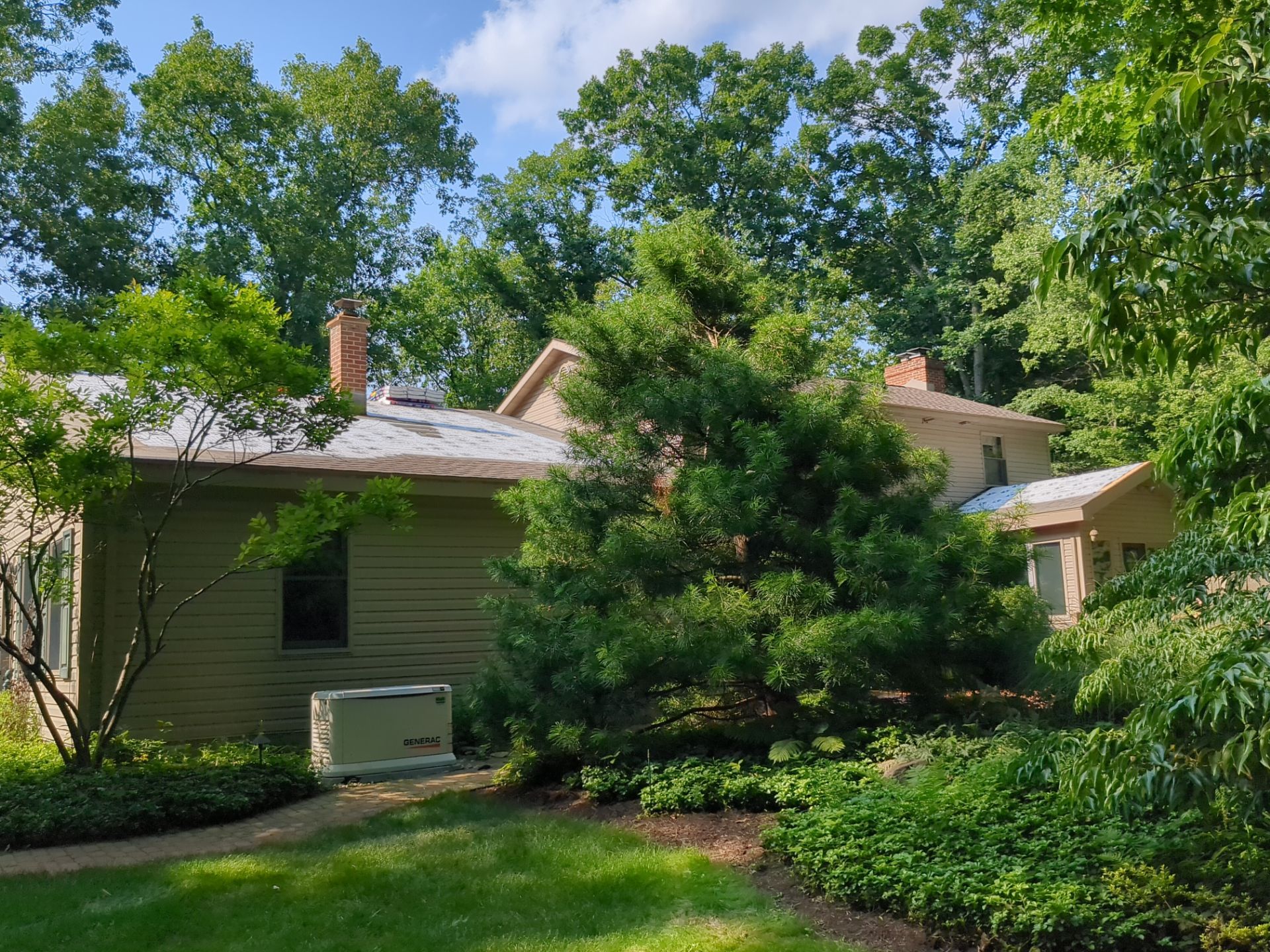 Architectural Shingle Roof Replacement by Esh Builders
