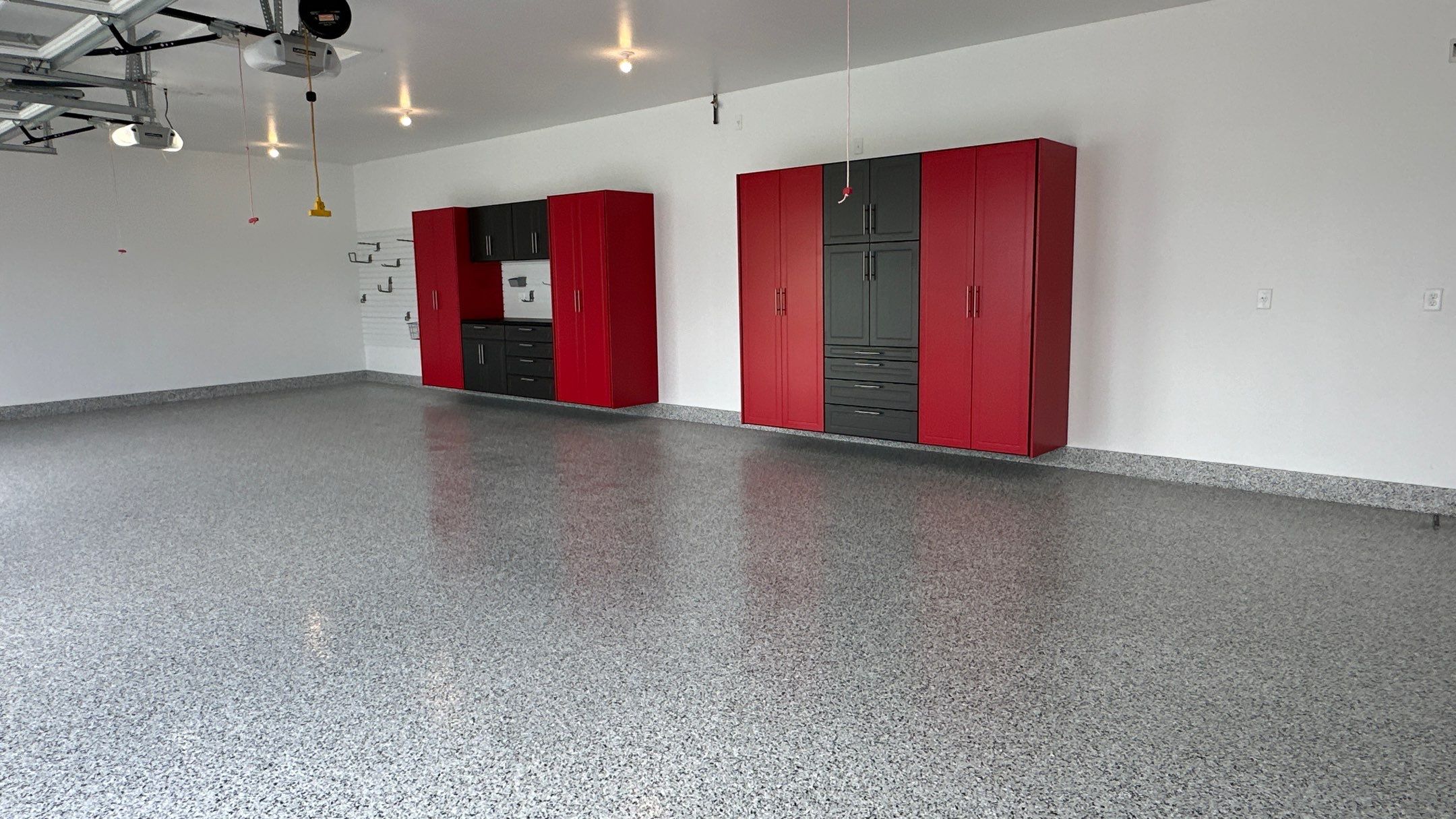 Louis P. transformed their garage into the garage of their dreams  by Banner Garage