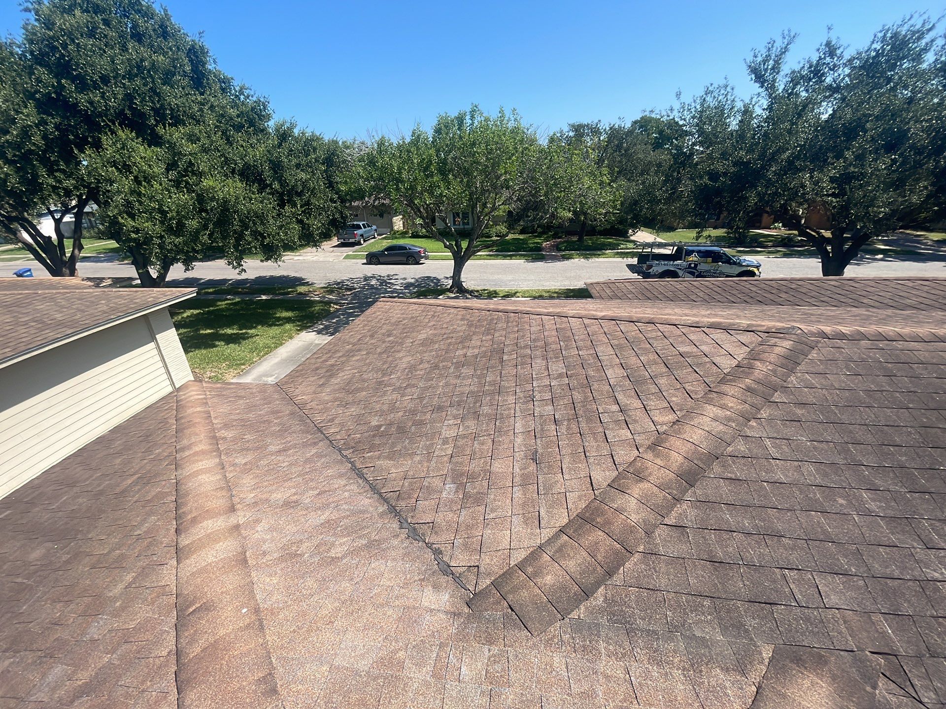 Residential Roofing Installation using GAF HDZ Shakewood by Lighthouse Roofing