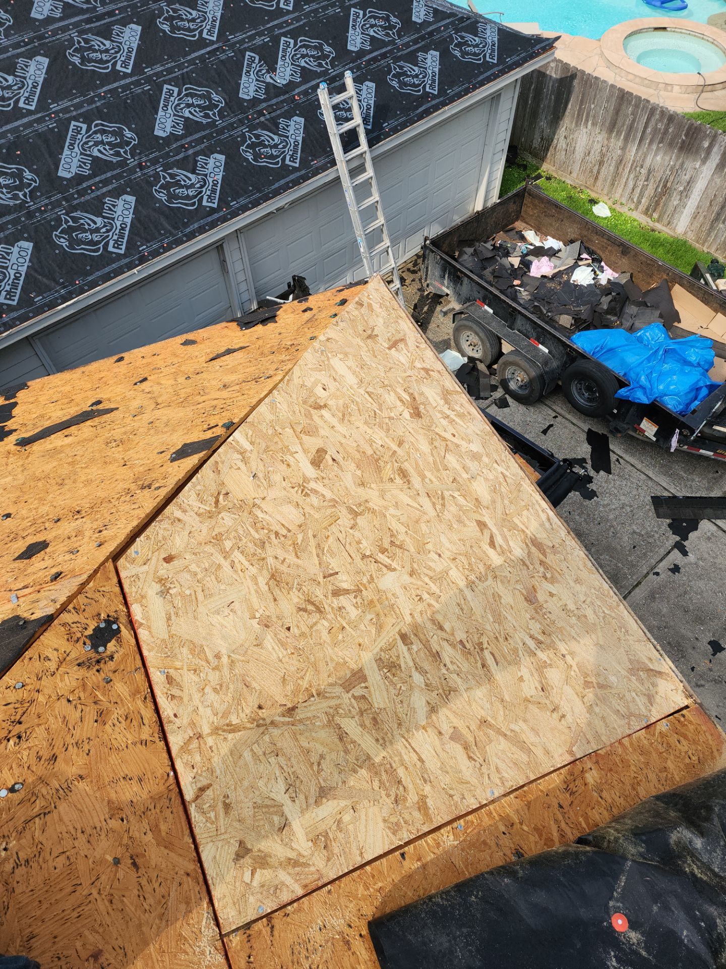 Residential Roofing Repair using Owen's Corning Duration (Lifetime) Shingles by Roof Repair Services LLC
