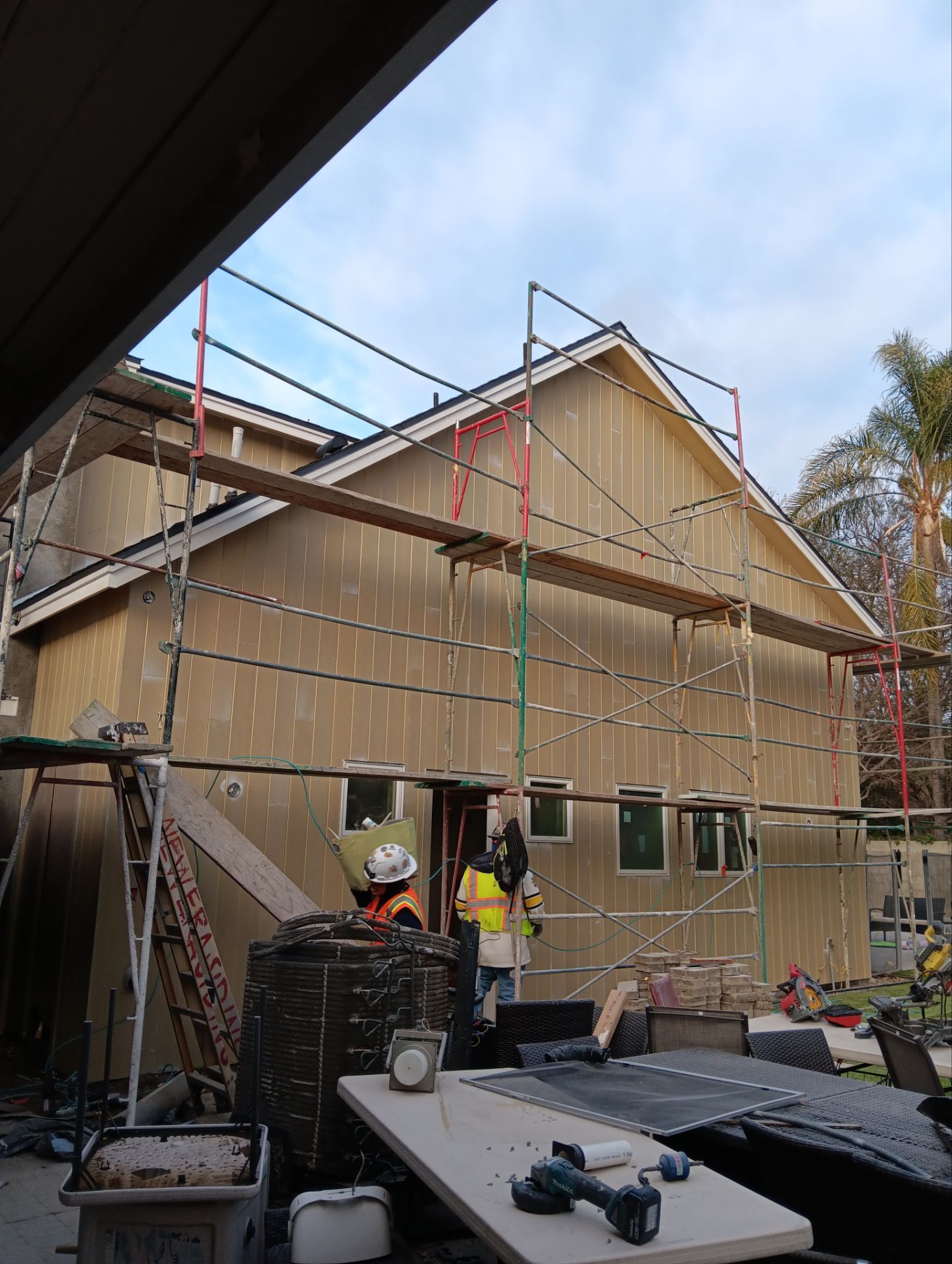 V-grove vertically  by New Era Siding Inc 