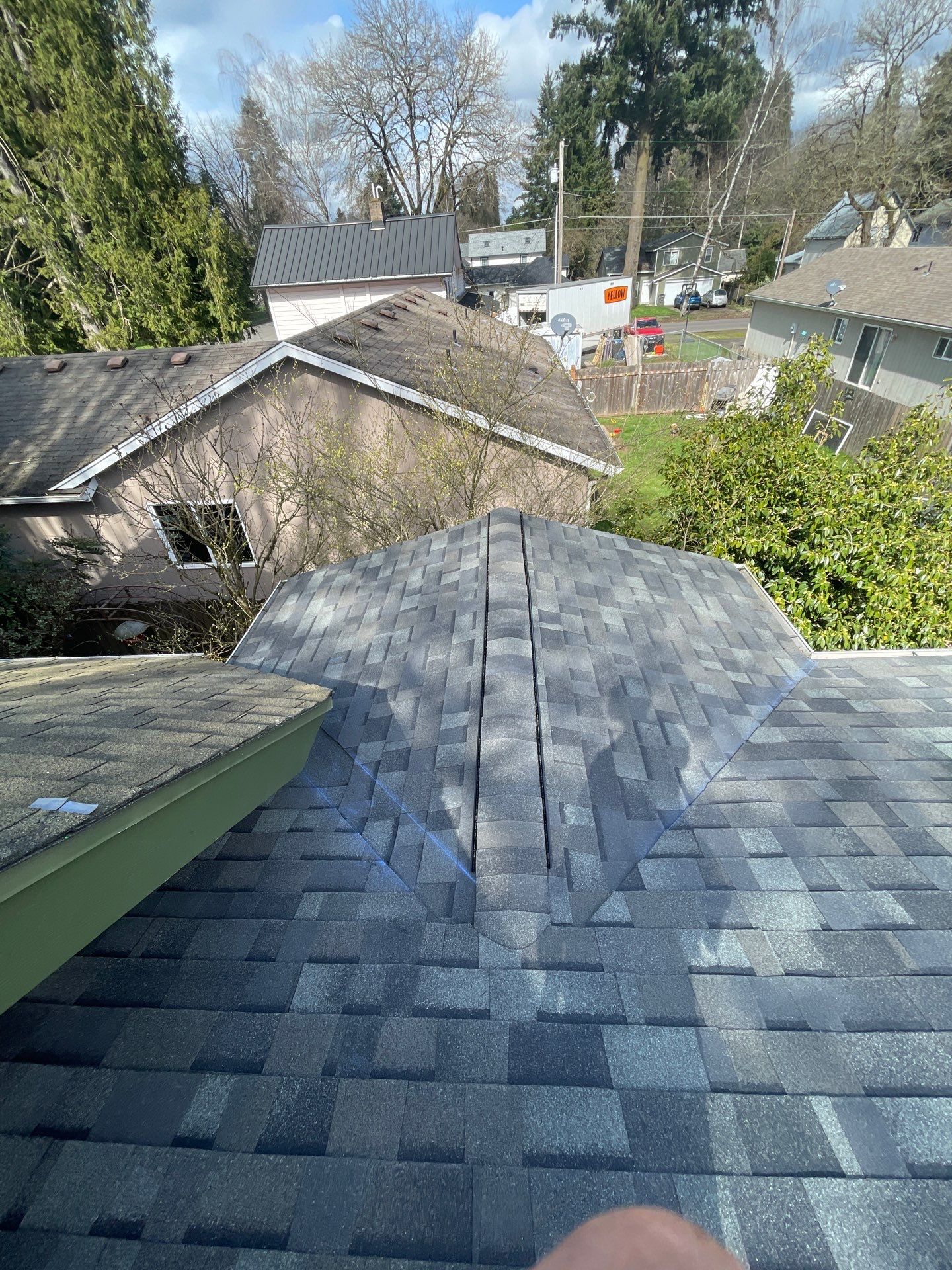 Residential Roofing Installation using Malarkey Highlander by Northwest Roof Maintenance Inc
