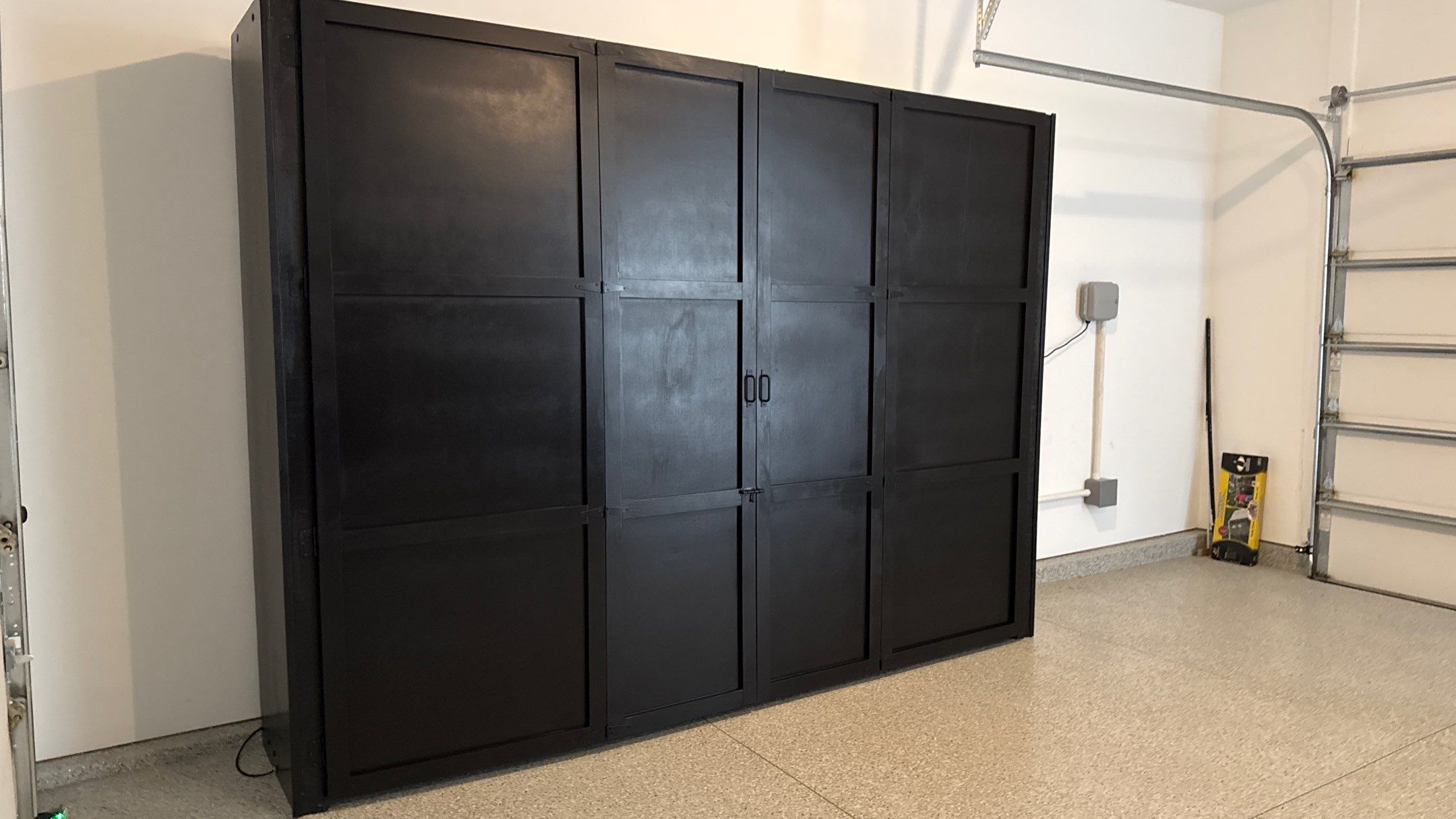 Ben Took It To The Next Level With a Golf Simulator by Banner Garage