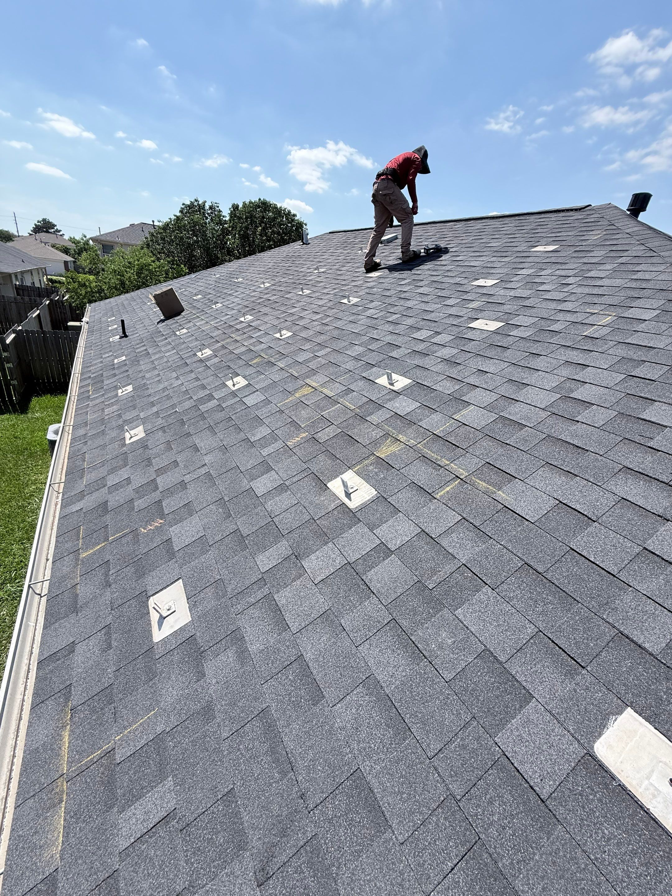 Roof Remplacement with Solar Panel by CAP Roofing and Construction LLC