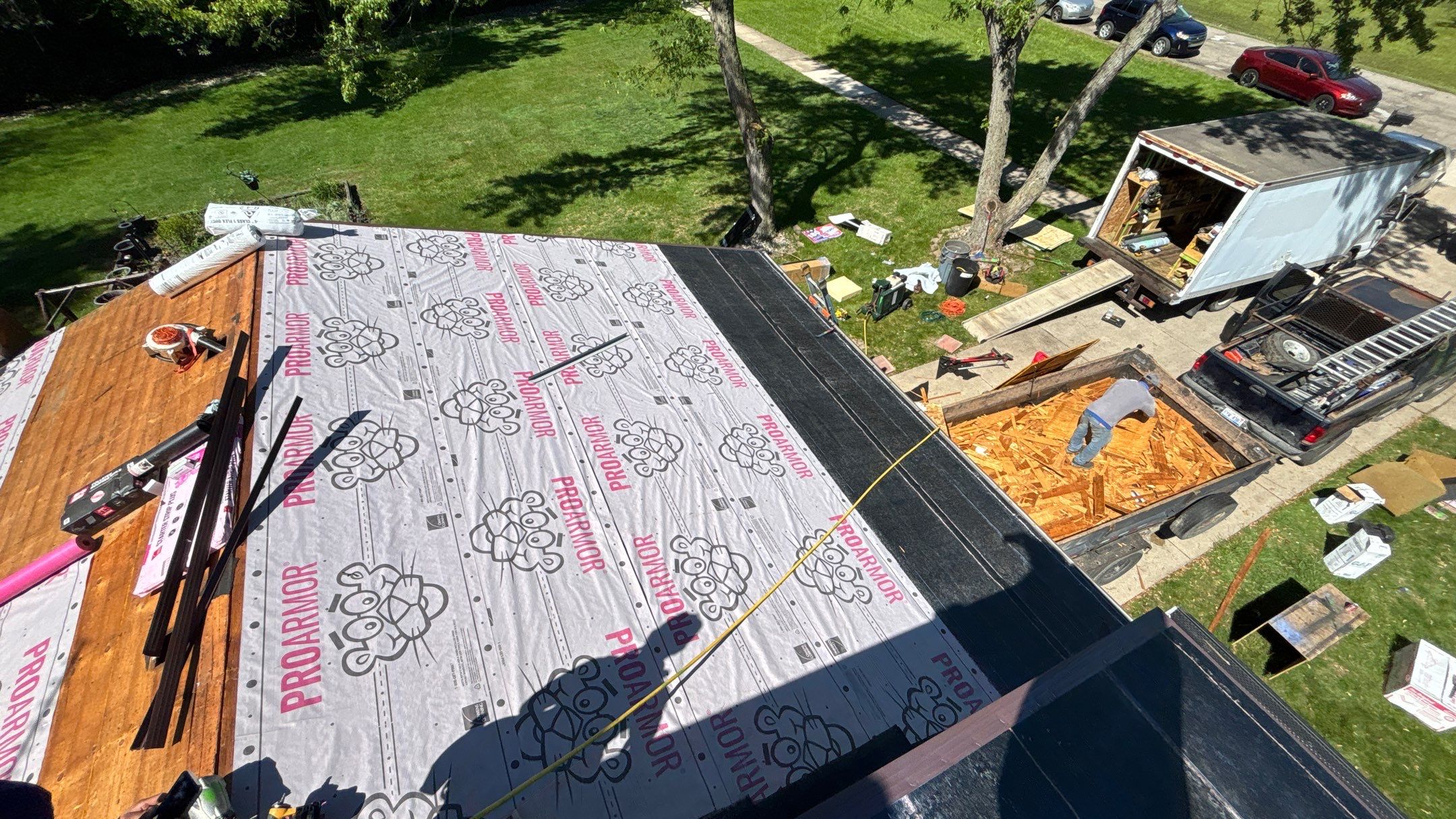 Roof Replacement using Owens Corning Tru Definitions by 180 Contractors