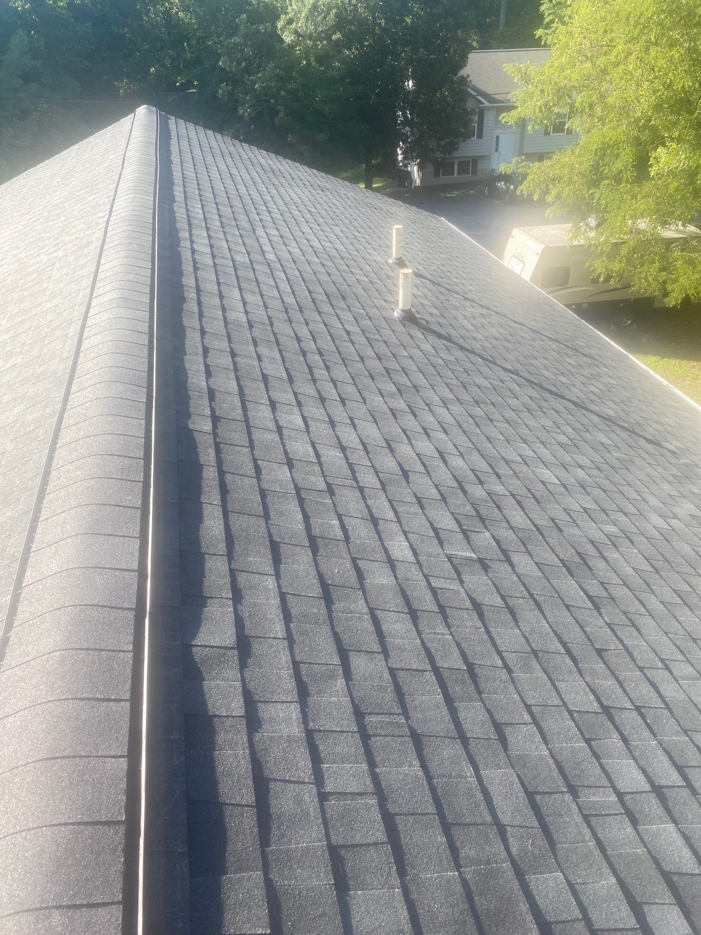 New Roof Install using Tamko Titan- Rustic Black in Dunkirk, MD  by Storm Ready Exteriors