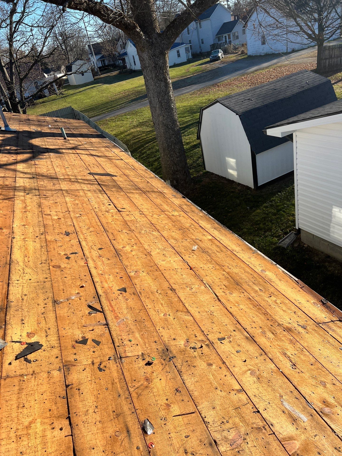 Residential Roofing Installation using Duration Series Shingles - Slatestone Gray by RoofX 
