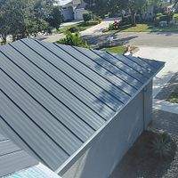 24ga 1.5" Mechanical Seam Mansard Brown  by Total Roofing System The Metal Roof Experts