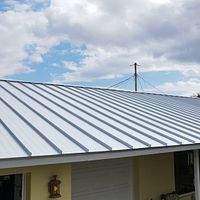 24ga 1.5" Mechanical Seam Mill Finish by Total Roofing System The Metal Roof Experts