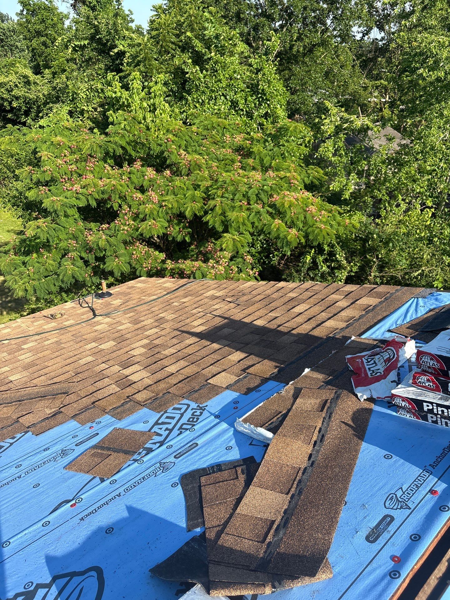 Residential Roofing Install - Atlas Pinnacle Pristine Shingle - Color Morning Harvest by Titan Commercial & Residential Roofing 