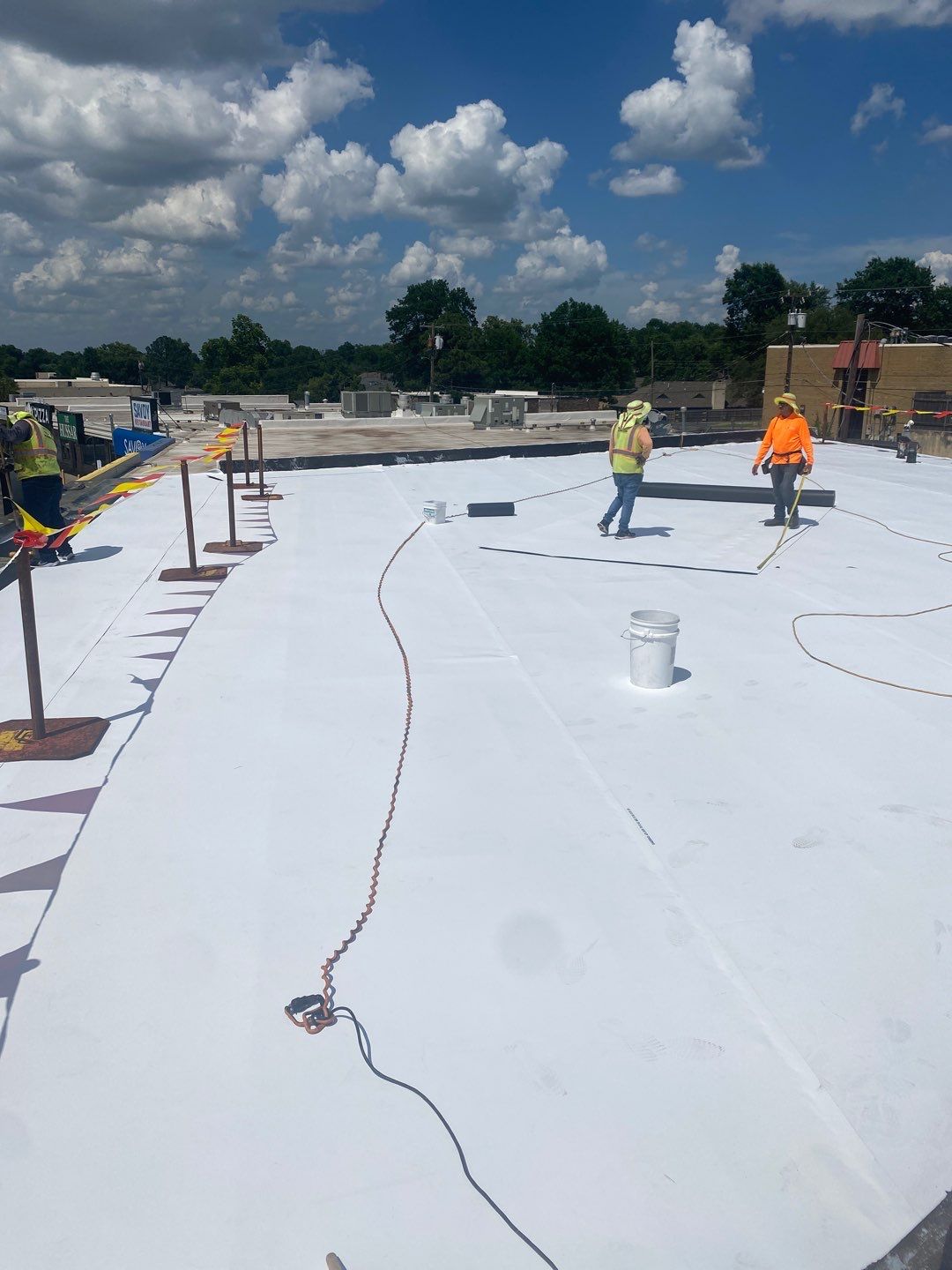 TPO Project in Tulsa by Decor Roofing & Restoration