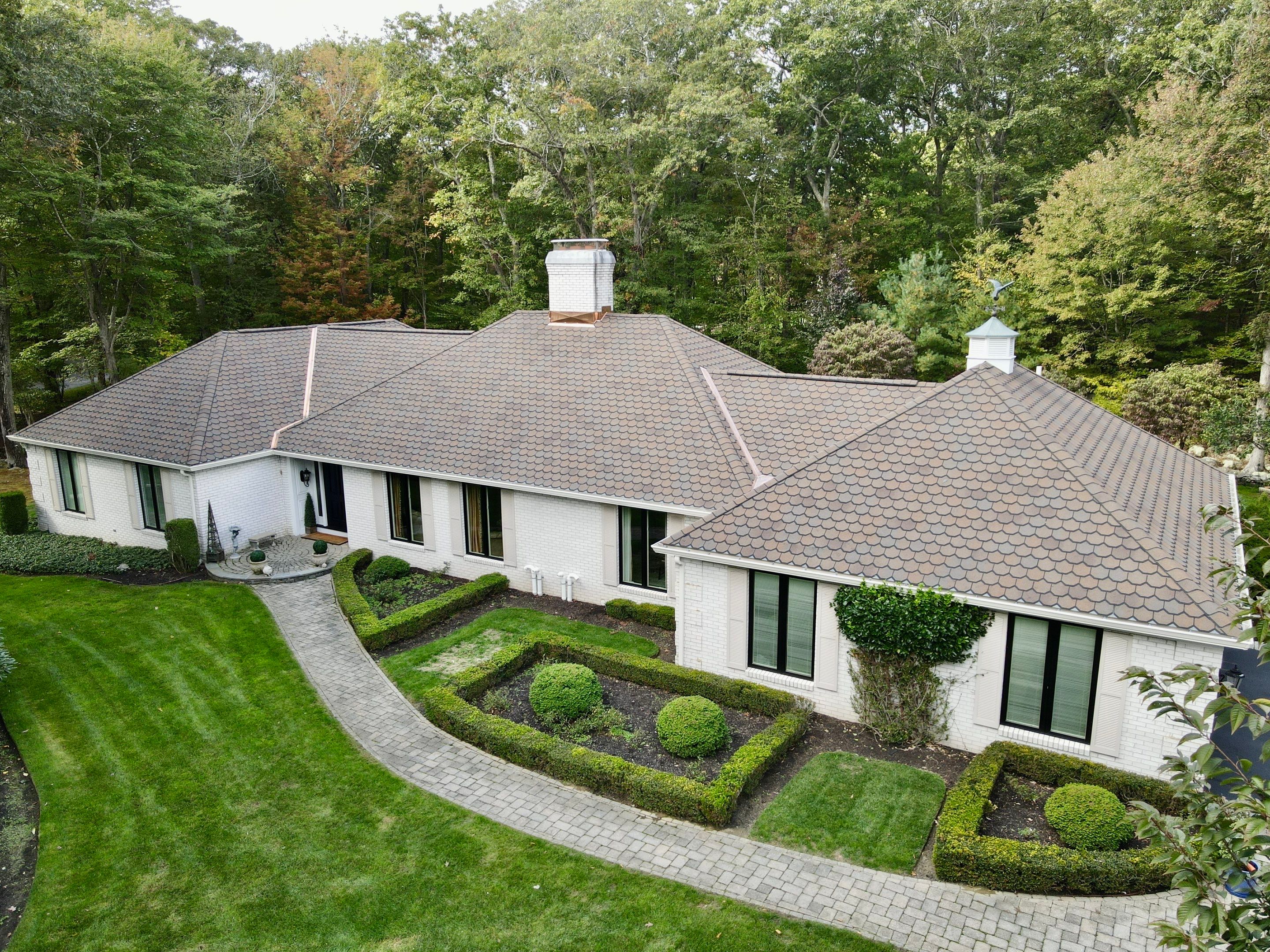 East Greenwich Private Residence Designer Roof & Gutter Replacement by Rinaldi Brothers
