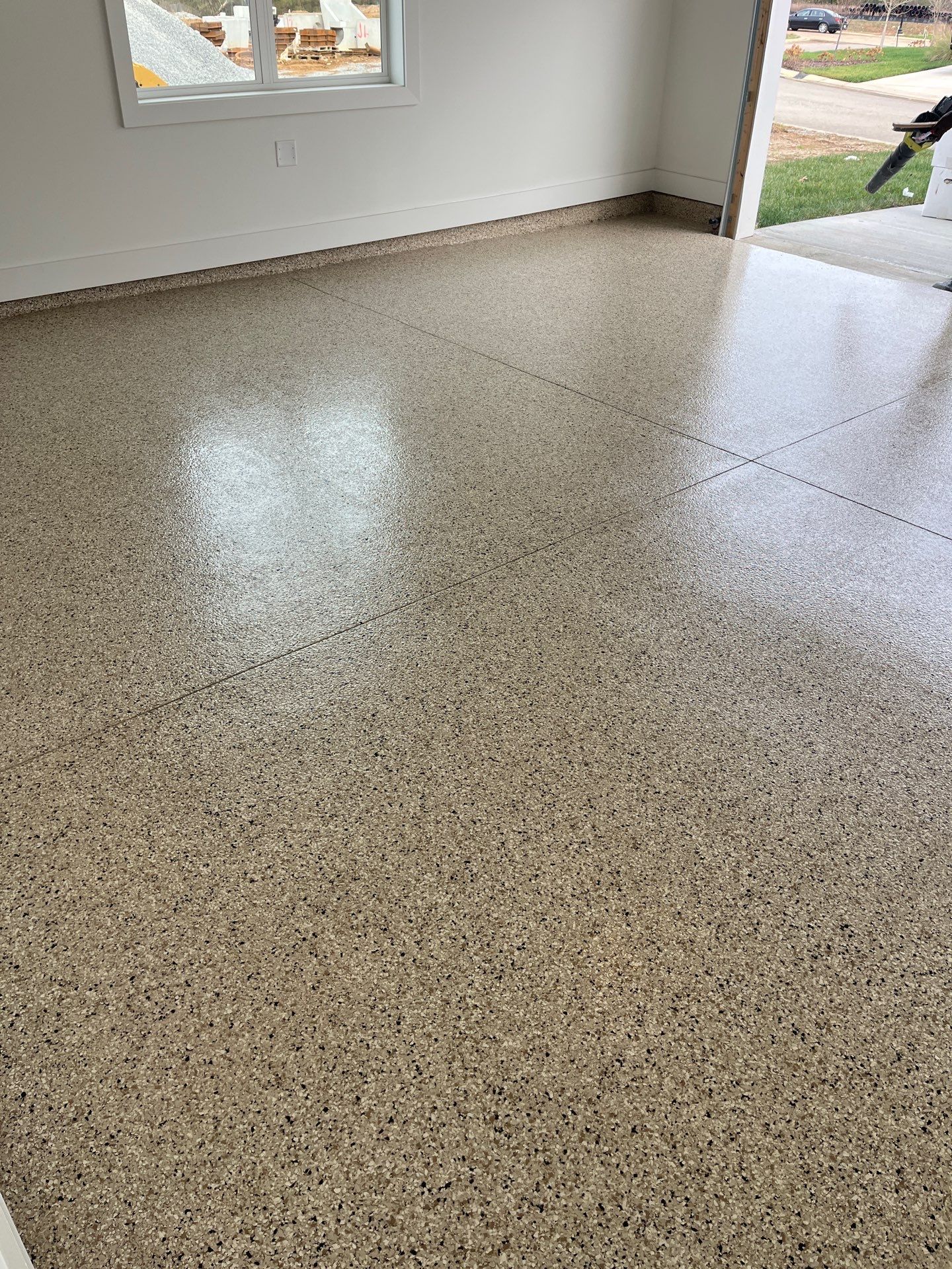 Garage Floor Coating using Shoreline by My Garage Floor Guys