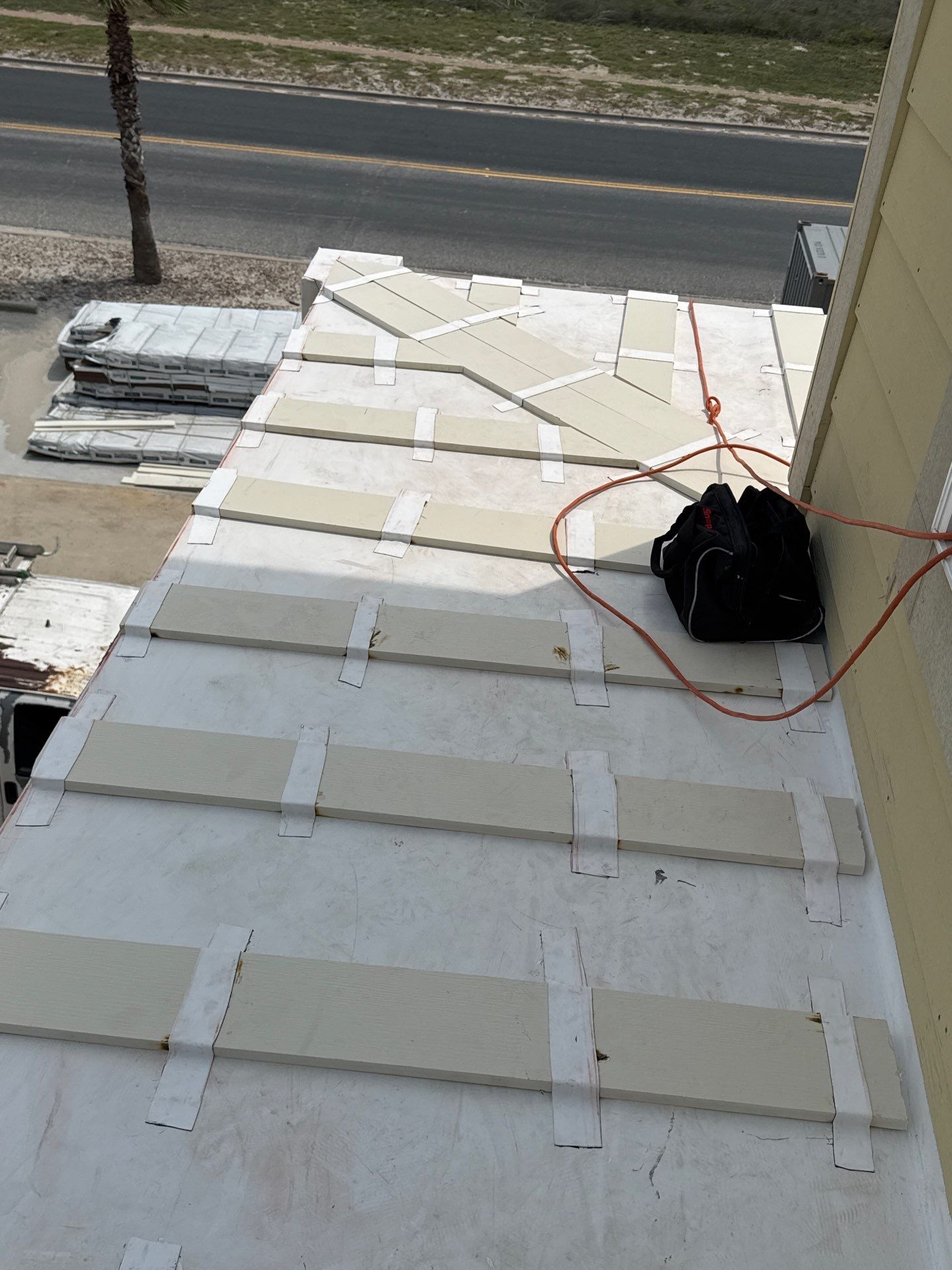 Big O'l Beach Problem.  by Bayfront Roofing and Construction