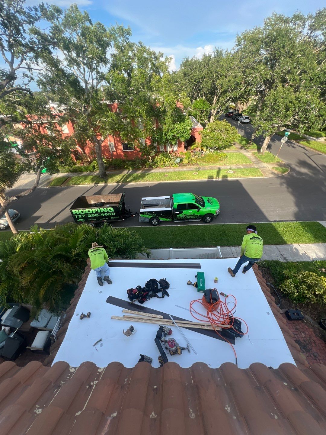 Project in St. Petersburg 33704 by Mitchell Roofing Company LLC