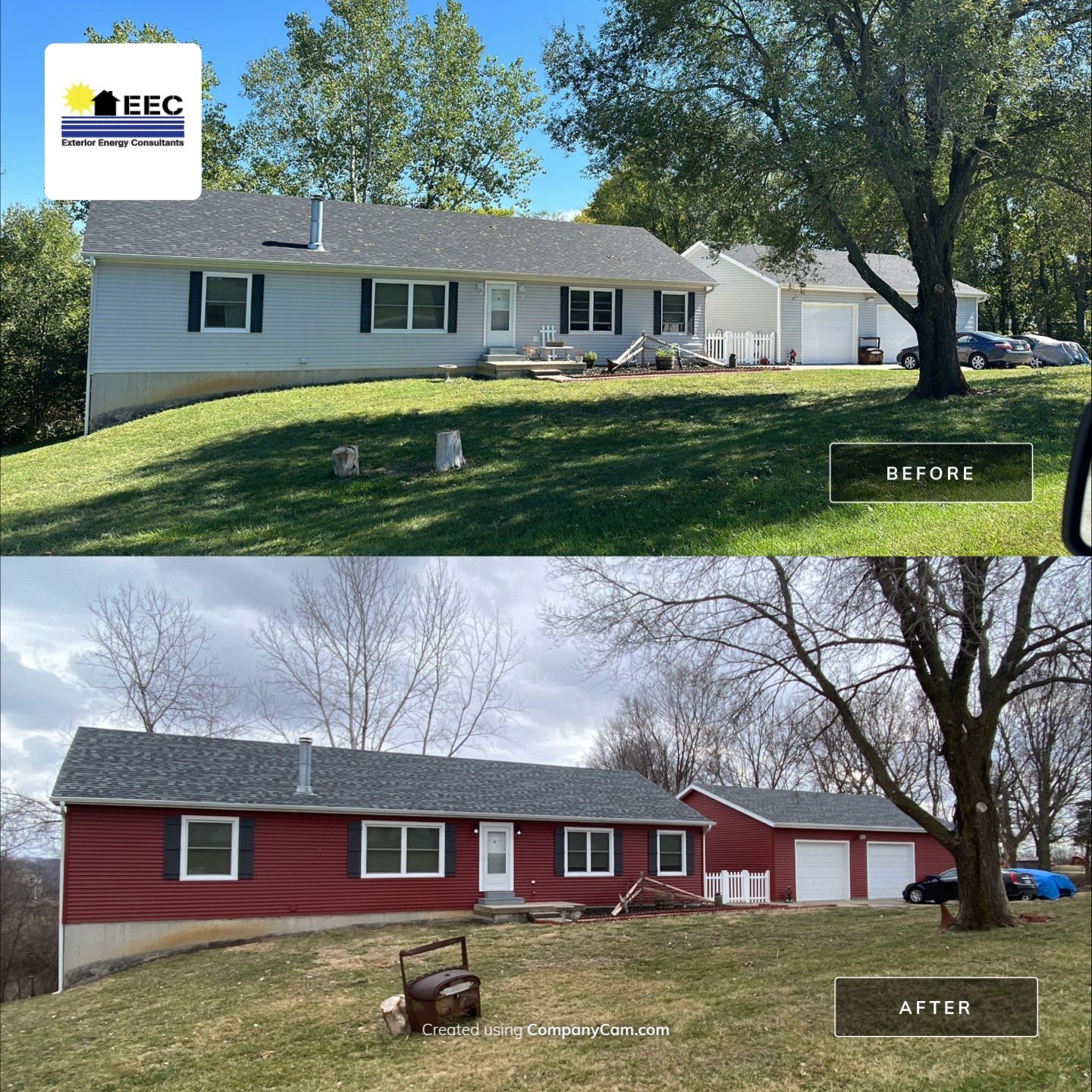 From Bland to WOW! by EEC Windows, Siding & Roofing